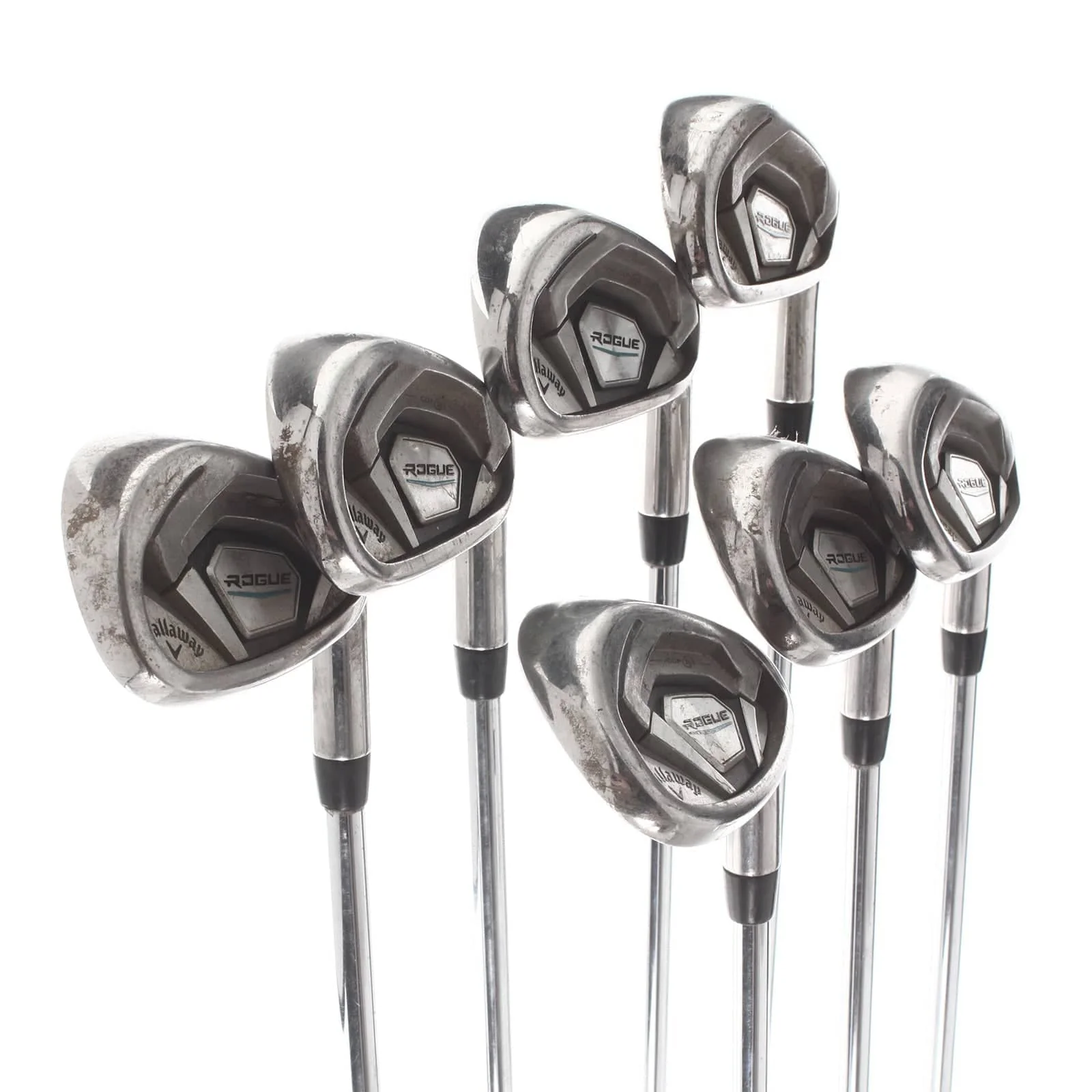Callaway Rogue Steel Mens Right Hand Irons 5-SW Regular - True Temper XP95 - Image 2