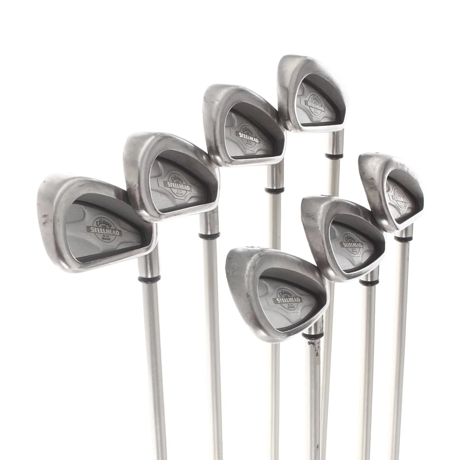 Callaway Steelhead X-12 Graphite Ladies Right Hand Irons 3-9 Ladies - Callaway Gems - Image 2