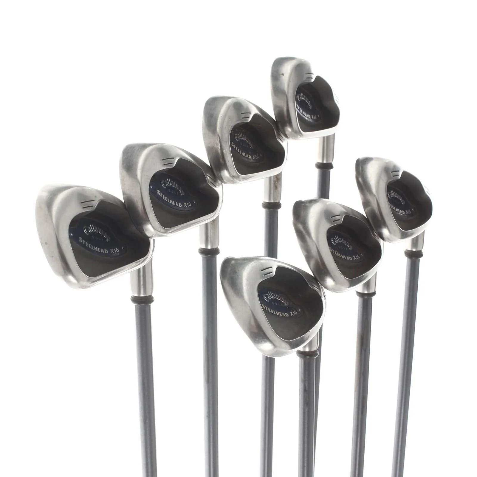 Callaway Steelhead X-16 Graphite Mens Right Hand Irons 4-PW Regular - Callaway System CW 75 - Image 2