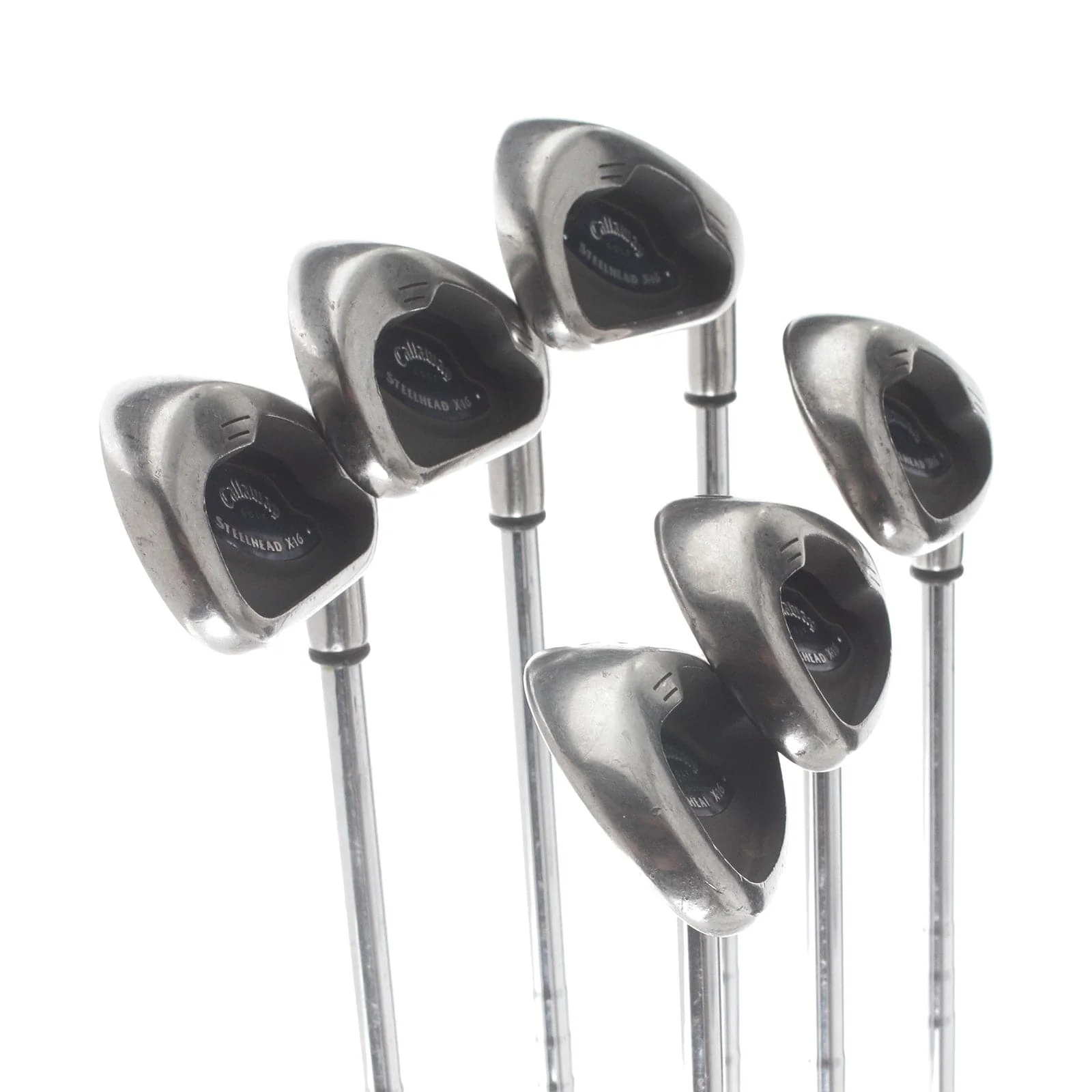 Callaway Steelhead X-16 Steel Mens Right Hand Irons 5-PW +1" Uni-Flex - Callaway stock shaft - Image 2