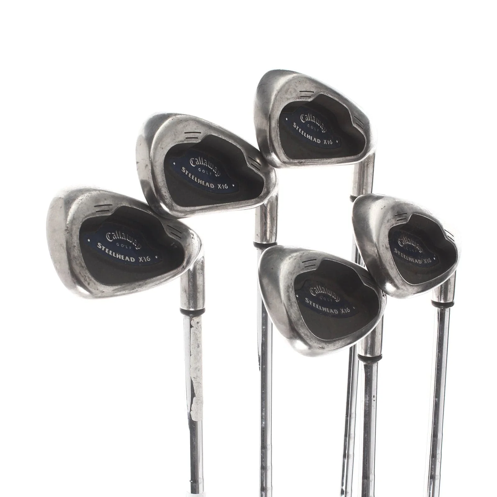 Callaway Steelhead X-16 Steel Mens Right Hand Irons 5-PW Regular - Callaway Ultra Light - Image 2