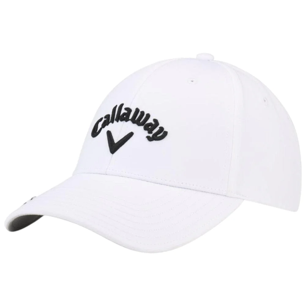 Callaway Stitch Magnet Cap - White/Black