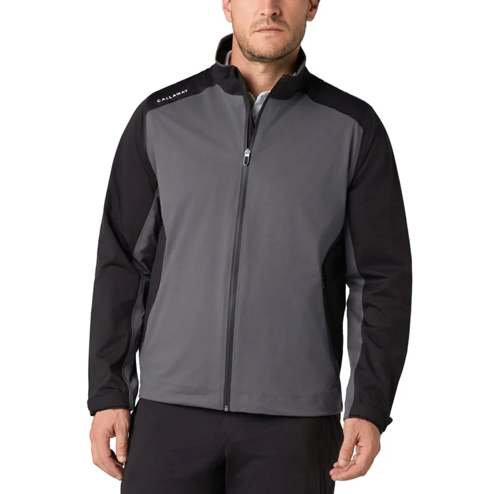 Callaway Stormlite III Waterproof Suit - Caviar/Peacoat - Image 9