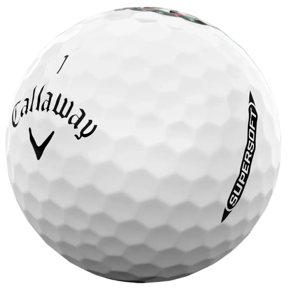 Callaway Supersoft Limited Edition Pub Golf Balls - White - 12 Pack - Image 2