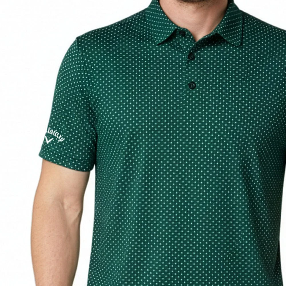 Callaway TM Golf Polo Shirt - Galapagos Green - Image 2