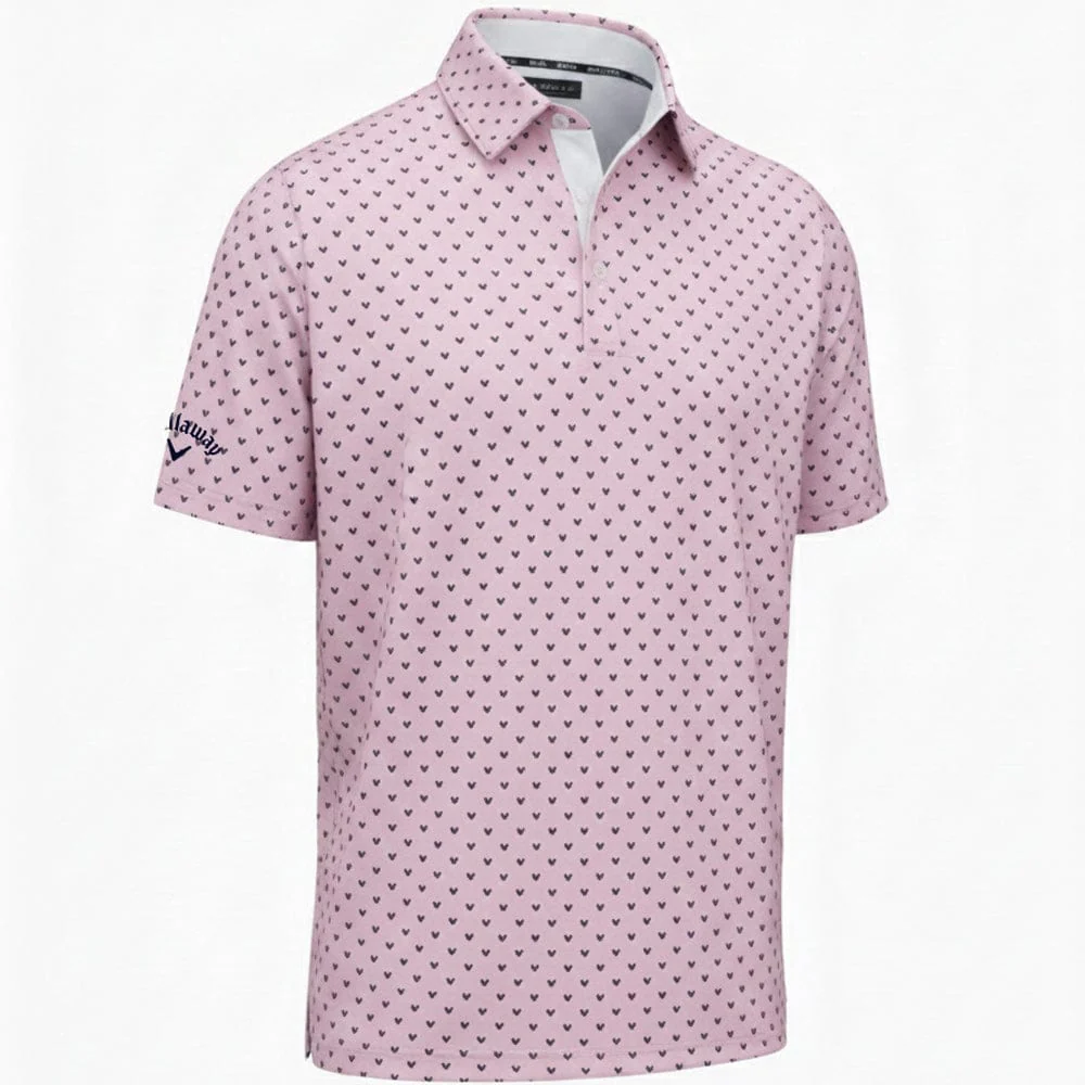 Callaway TM Golf Polo Shirt - Pink Tulle