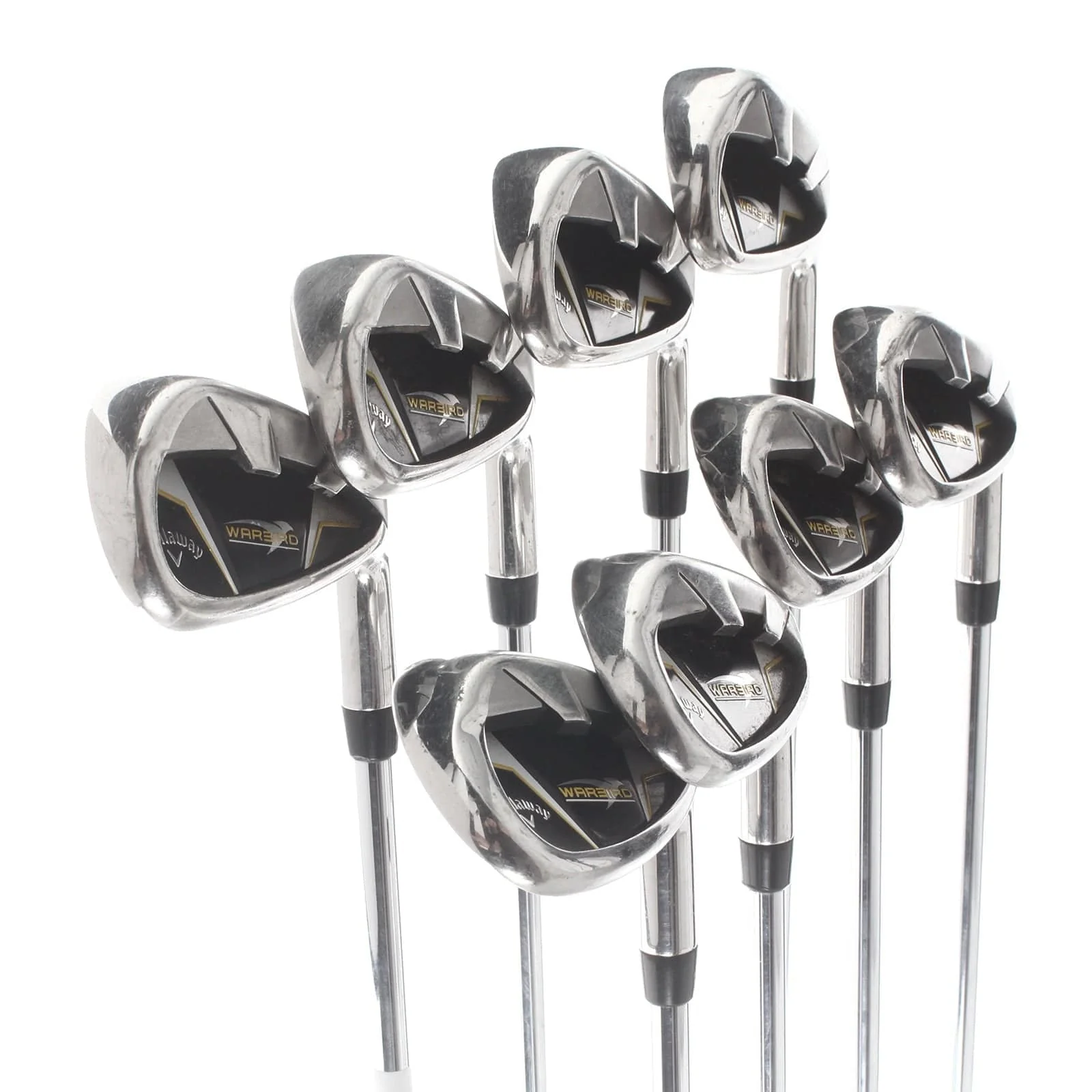 Callaway Warbird Steel Mens Right Hand Irons 4-SW Uniflex - Callaway Warbird - Image 2
