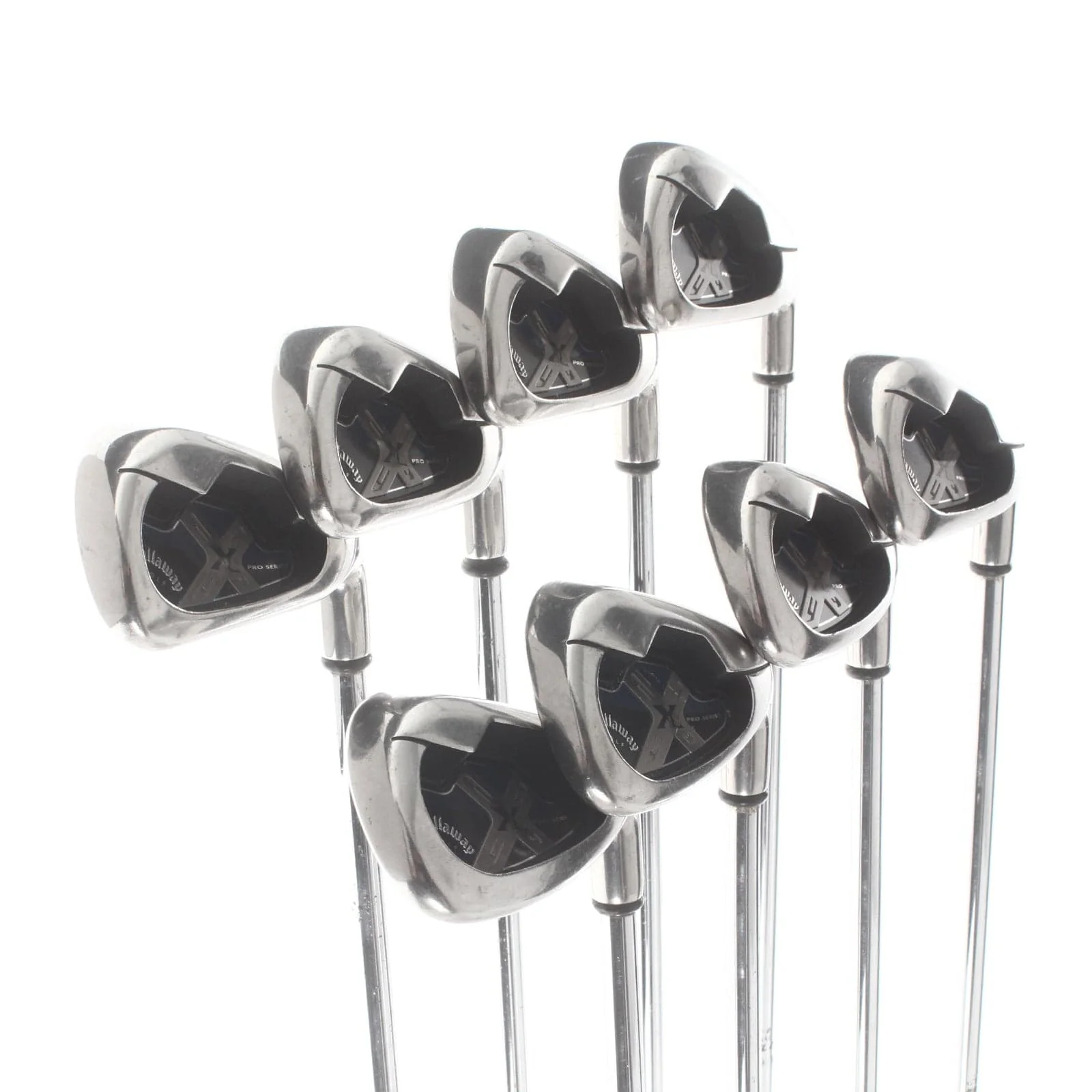 Callaway X-18 Pro Series Steel Mens Right Hand Irons 3-PW Stiff - Dynamic Gold S300 - Image 2