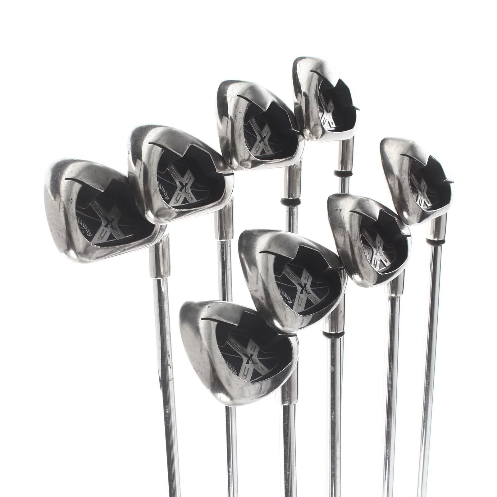 Callaway X-18 Steel Mens Right Hand Irons 3-PW Uniflex - Steel - Image 2