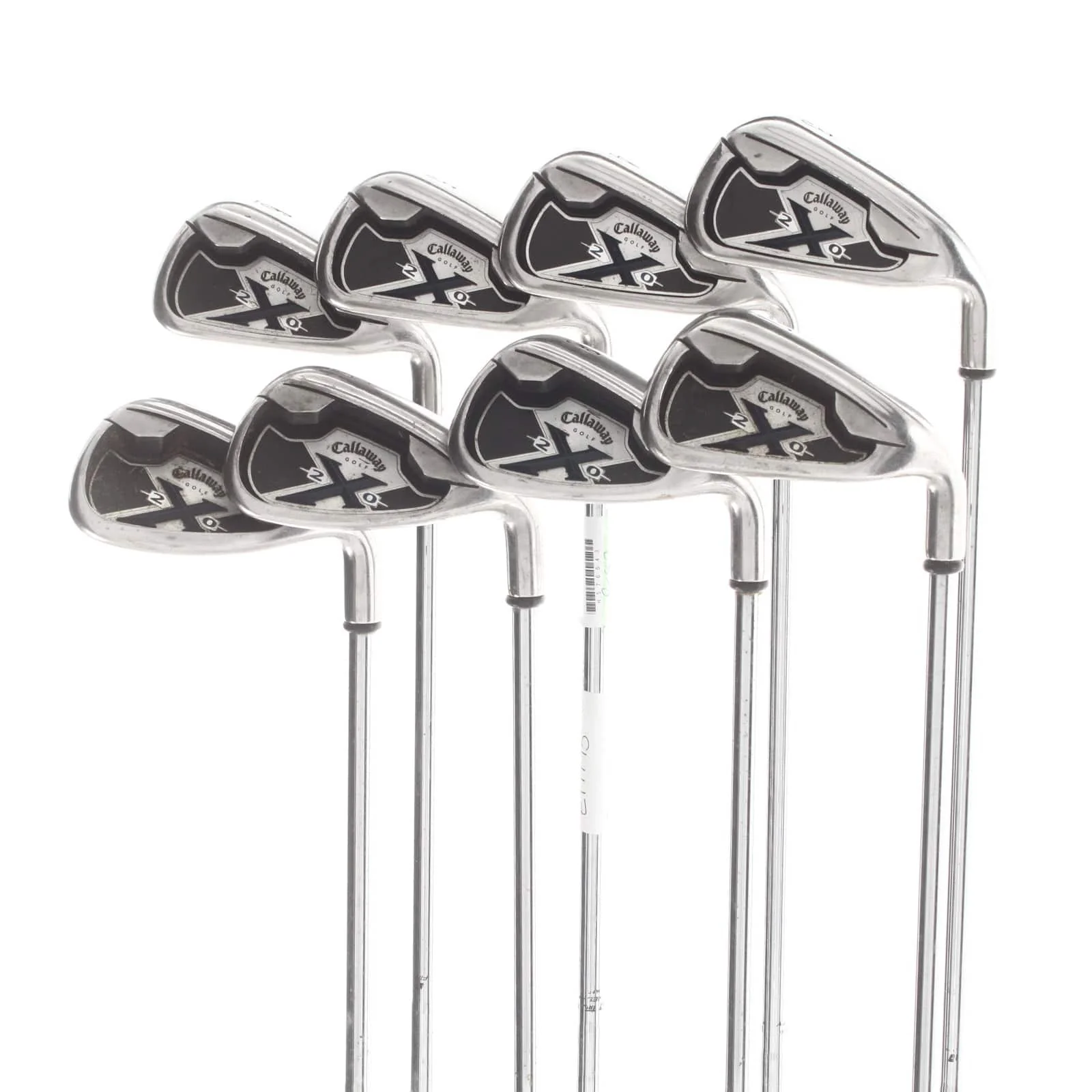 Callaway X-20 Steel Mens Right Hand Irons 3-PW Uniflex - Callaway