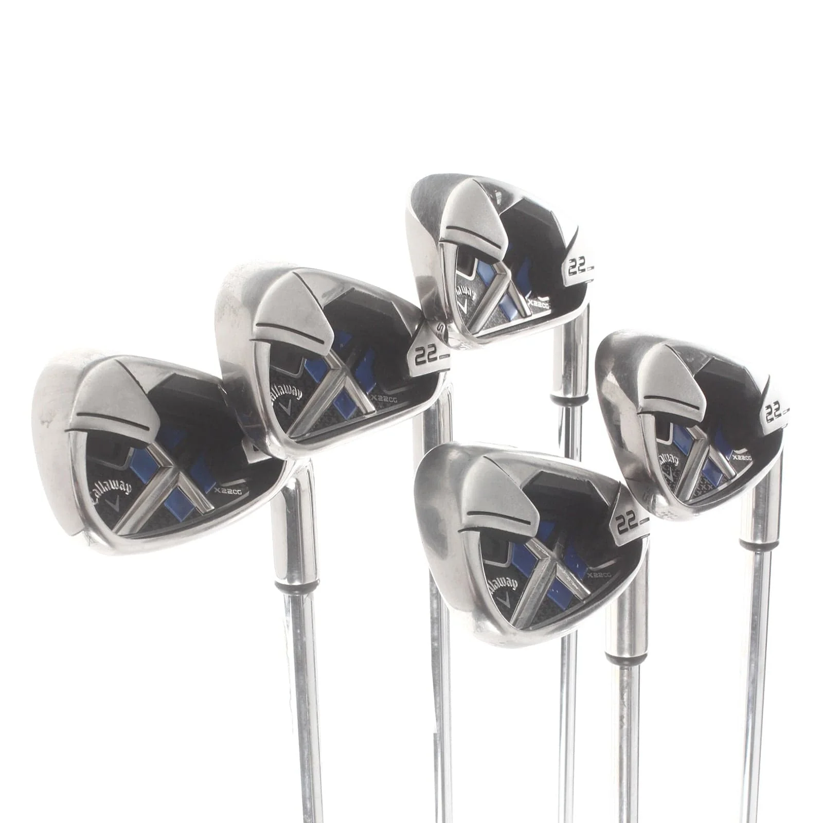 Callaway X-22 Steel Mens Right Hand Irons 6-PW Uniflex - Callaway - Image 2