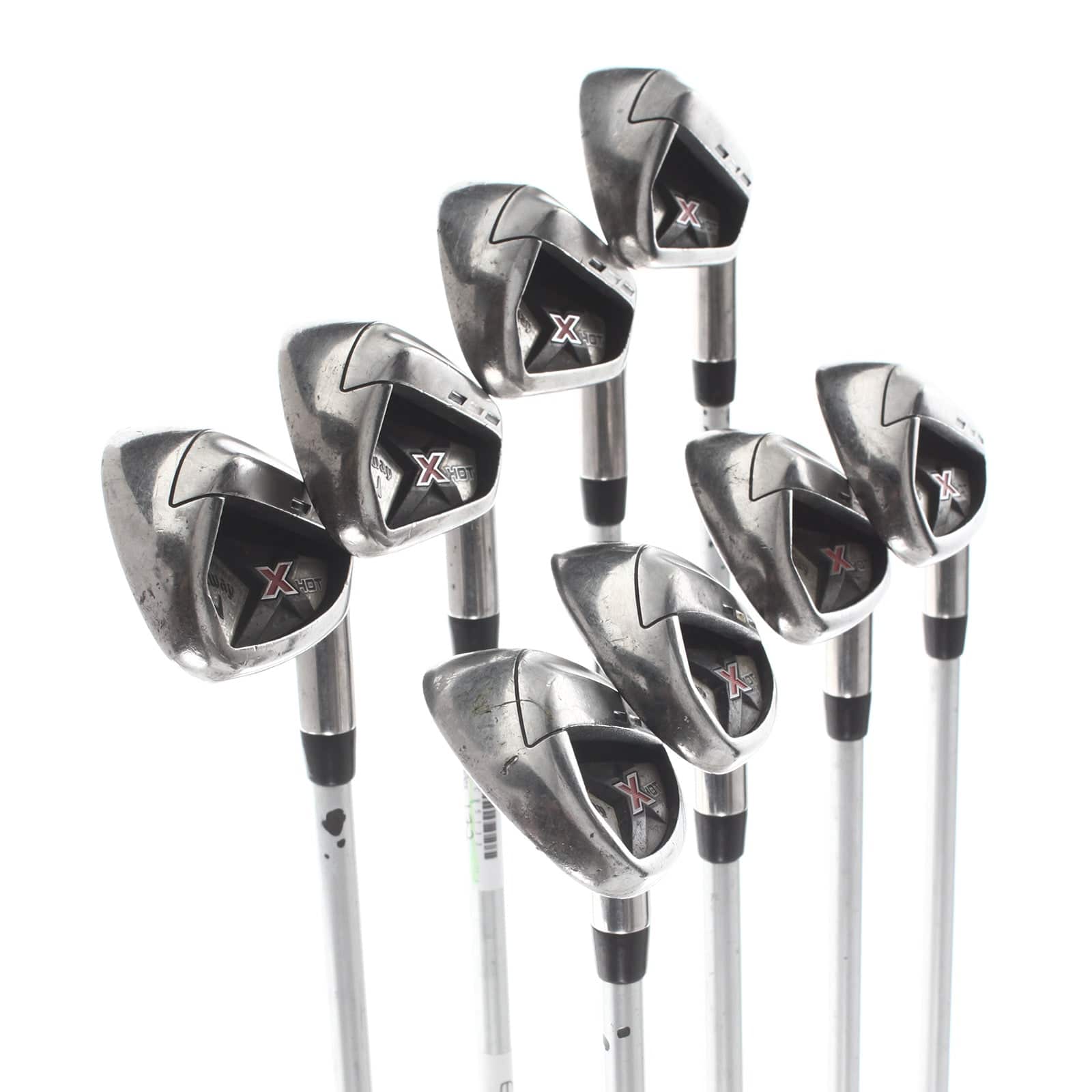 Callaway X Hot Graphite Mens Right Hand Irons 5-SW+AW Regular - Callaway X Hot - Image 2