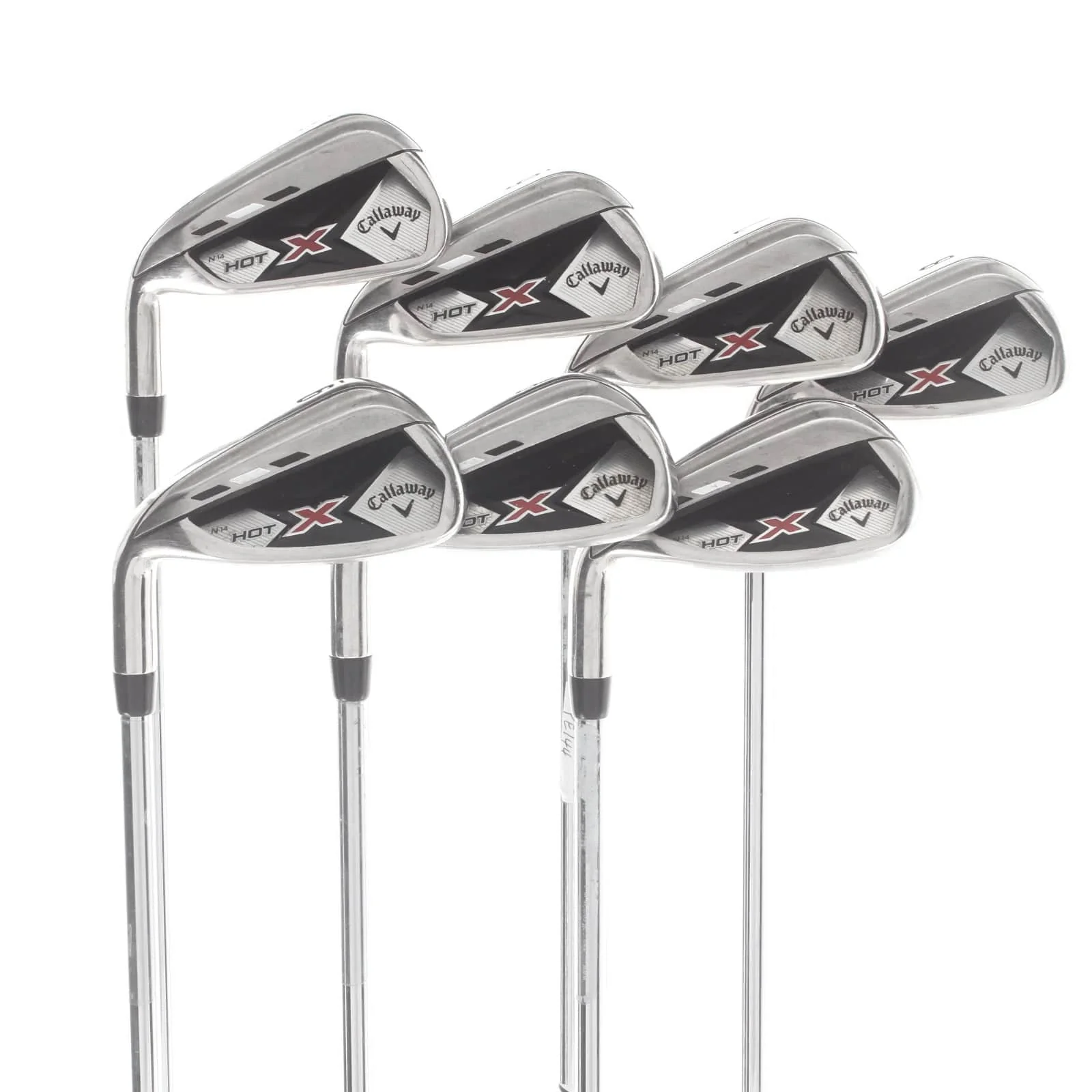 Callaway X Hot Steel Mens Left Hand Irons 5-AW Uniflex -