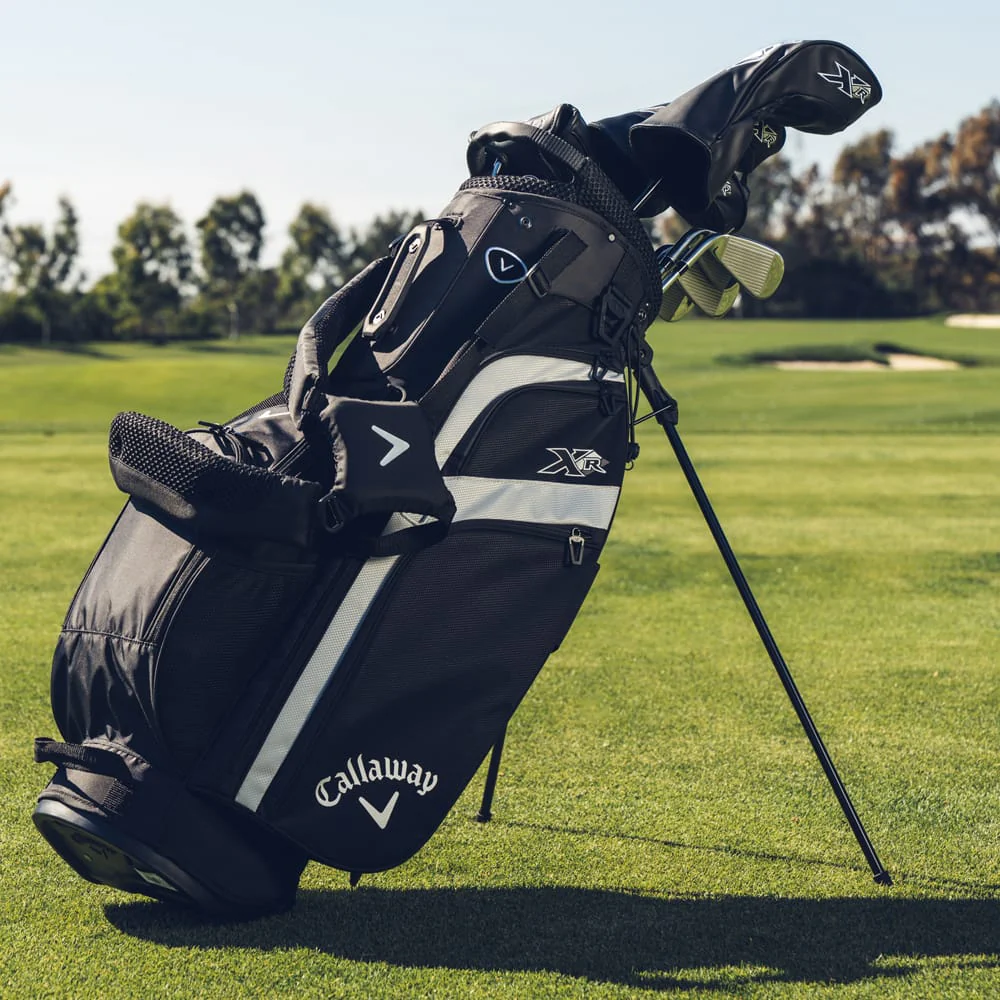Callaway XR 26 13-Piece Stand Bag Package Set - Graphite - Black/Silver - Image 21