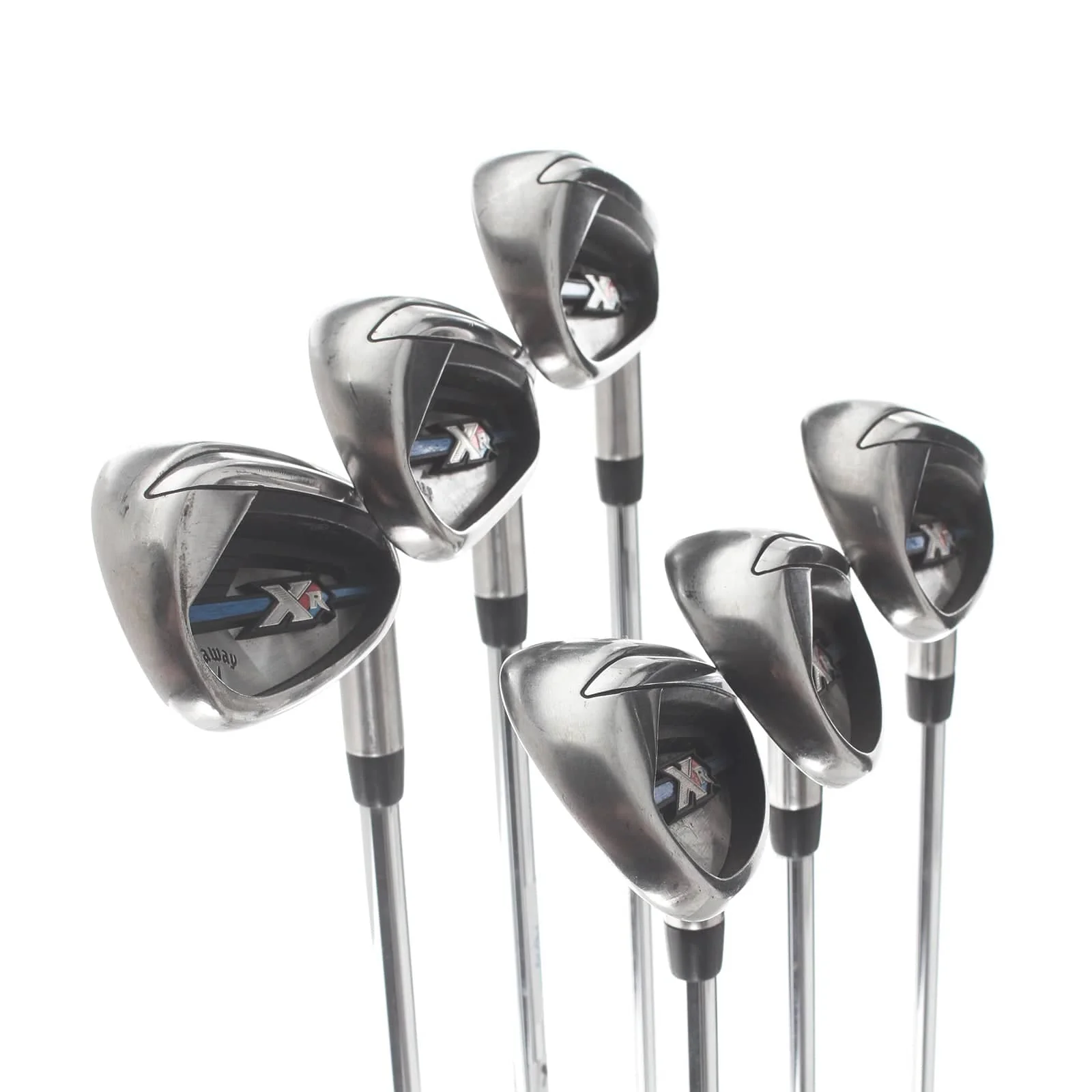 Callaway XR OS Steel Mens Right Hand Irons 6-AW Regular - Speedstep 80 - Image 2