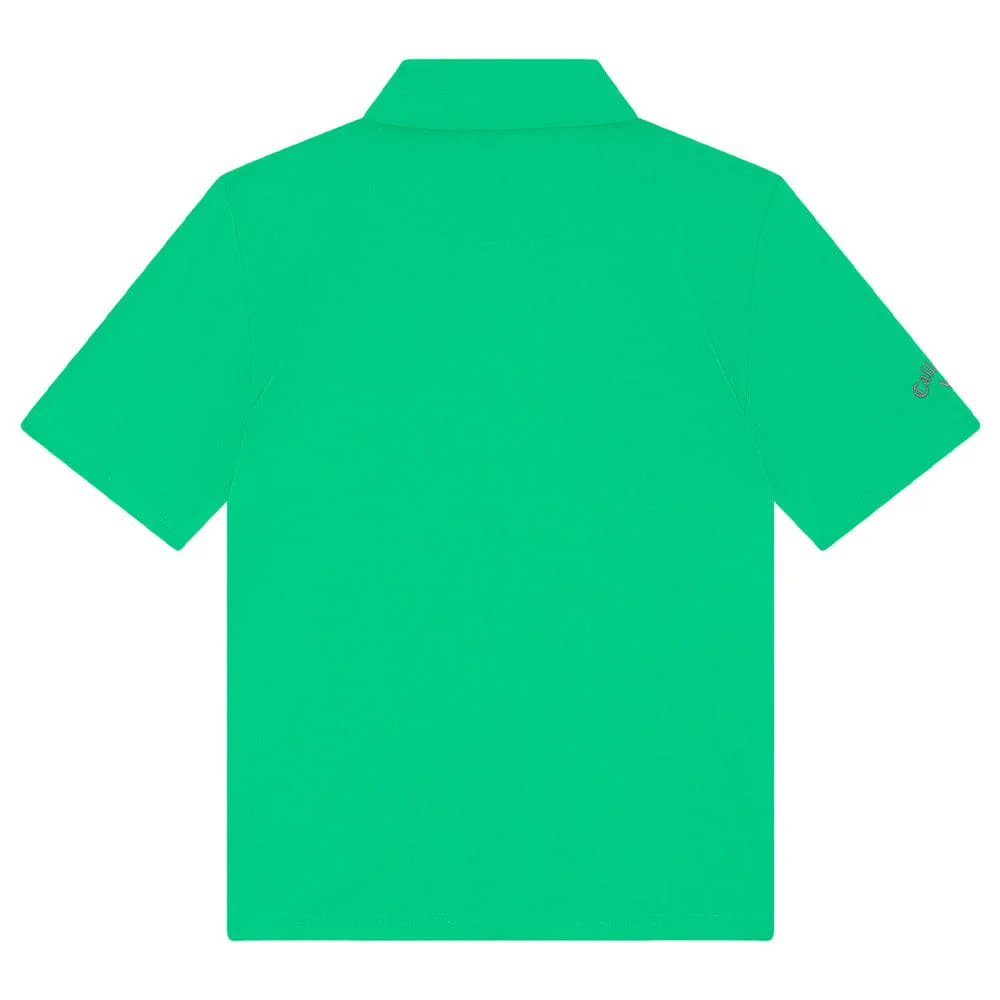 Callaway Youth Solid Polo Shirt - Holly Green - Image 2