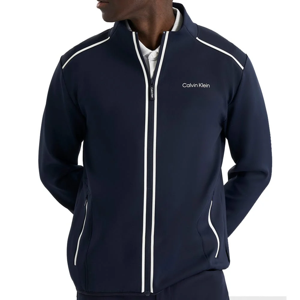 Calvin Klein Brookhill Technical Full Zip Jacket - Navy - Image 6