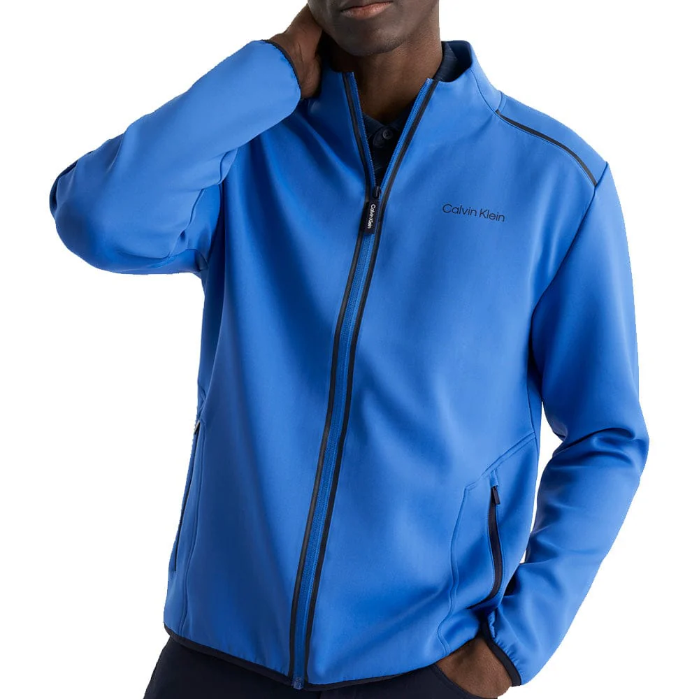 Calvin Klein Brookhill Technical Full Zip Jacket - Sapphire - Image 3
