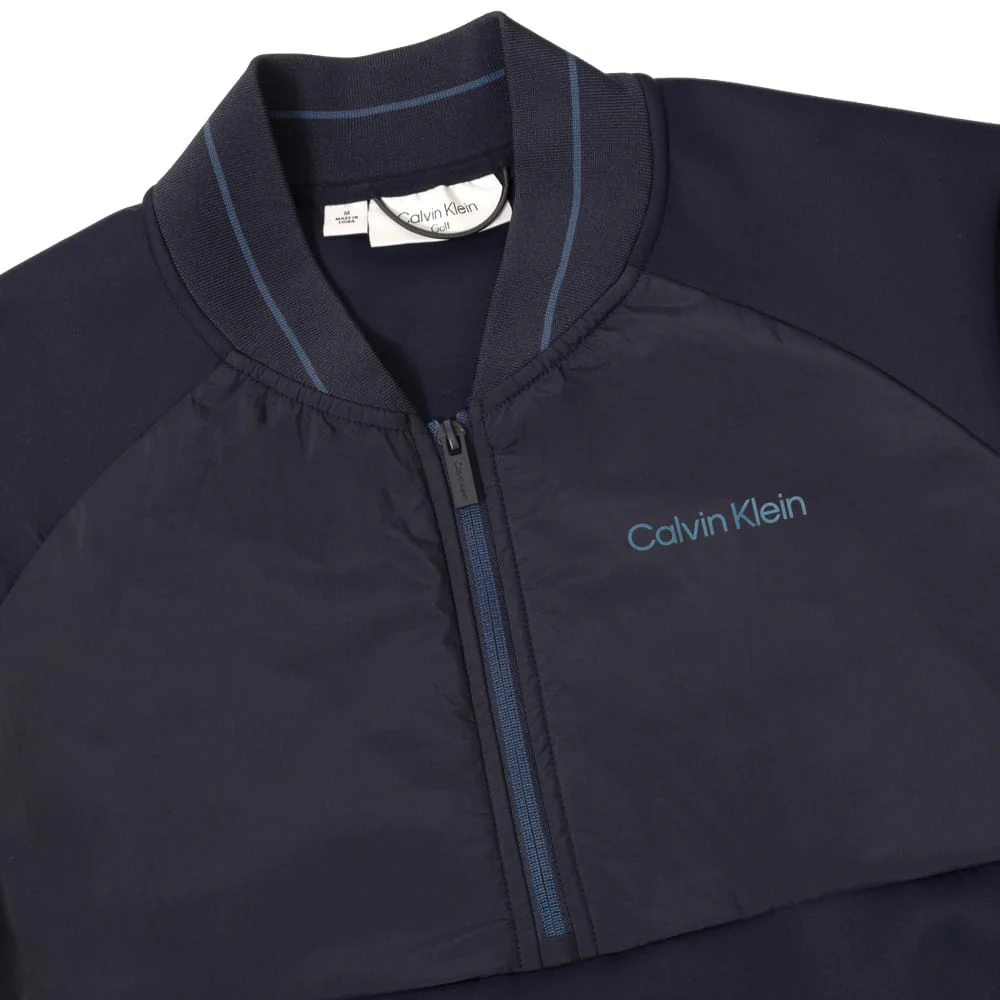 Calvin Klein Greenside 1/2 Zip Hybrid Bomber - Navy - Image 3