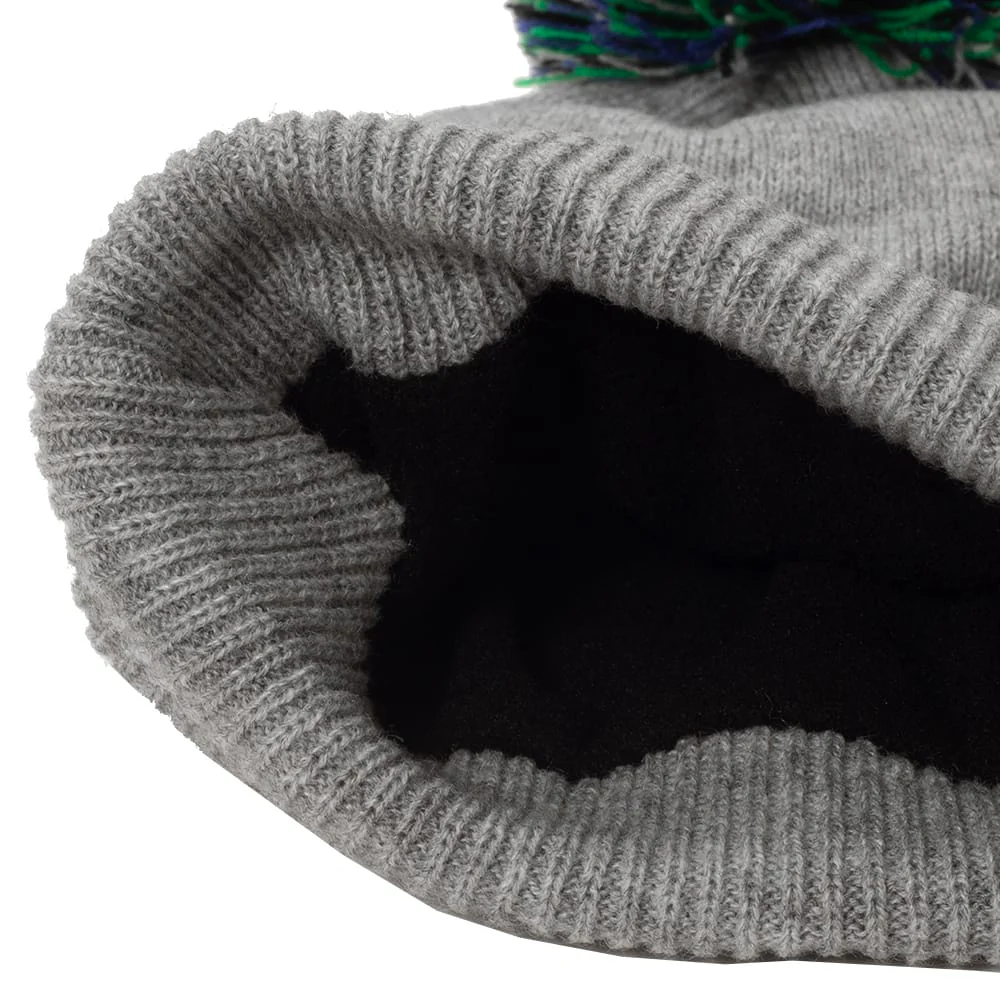 Calvin Klein Linden Bobble Beanie - Silver Marl - Image 3