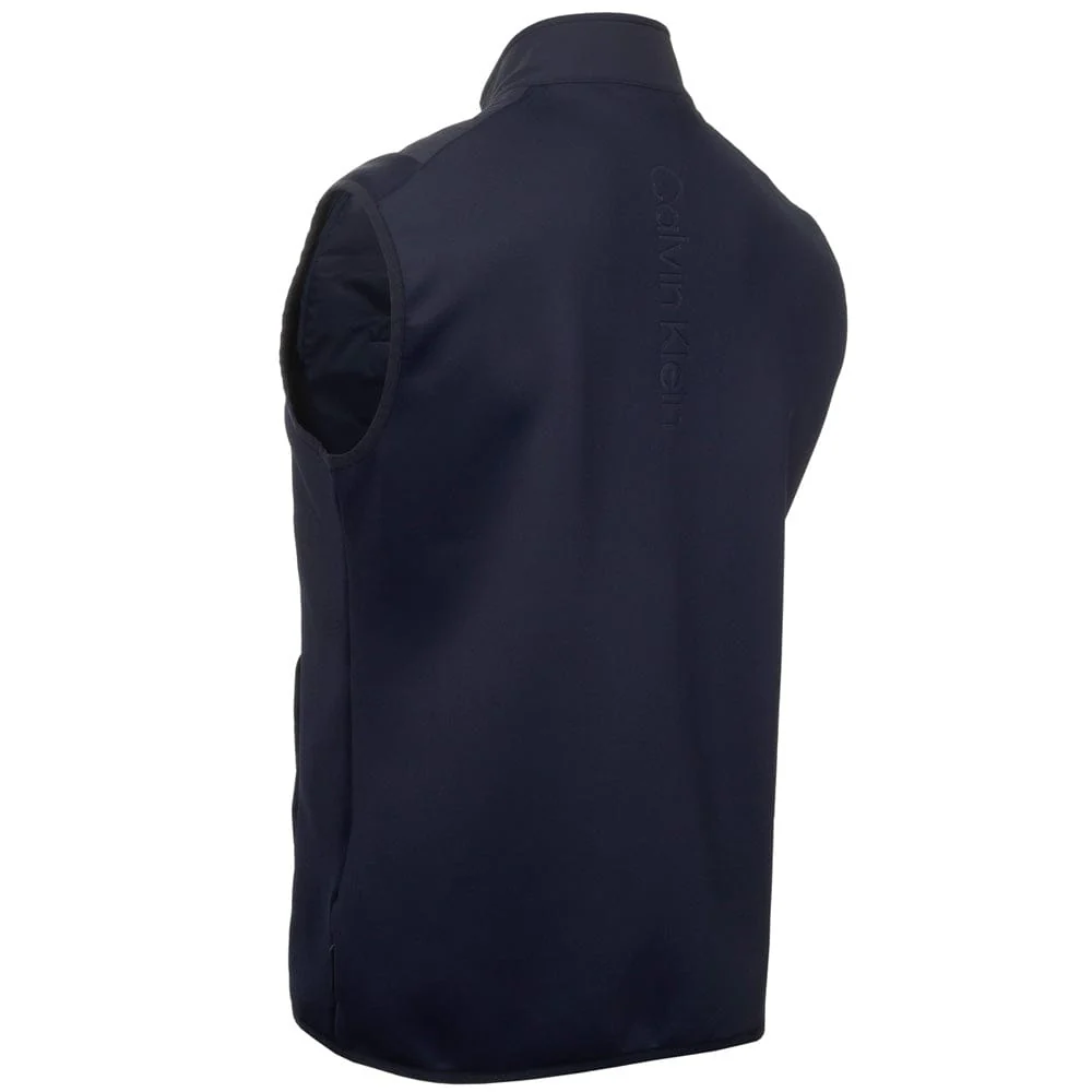 Calvin Klein Manning Full Zip Gilet - Navy - Image 2