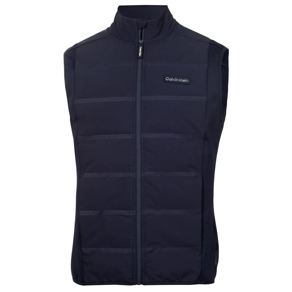 Calvin Klein Manning Full Zip Gilet - Navy - Image 3