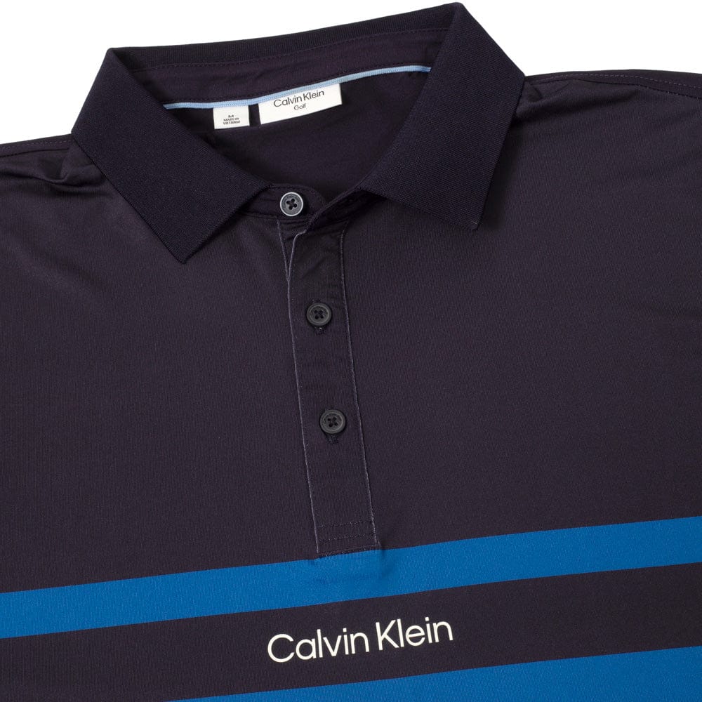 Calvin Klein Newberry Polo Shirt - Navy - Image 4