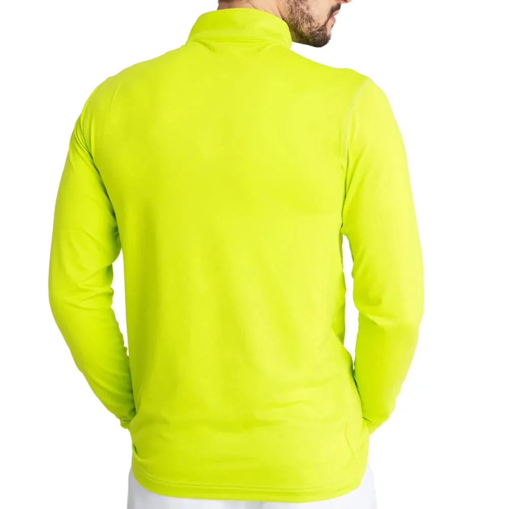 Calvin Klein Newport Half-Zip Sweater - Lime - Image 5
