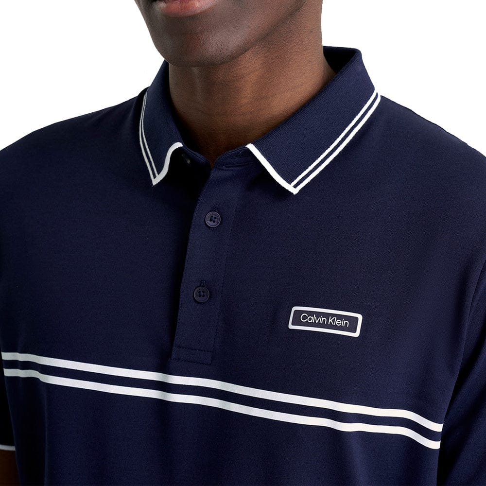 Calvin Klein Newtown Polo Shirt - Navy - Image 5