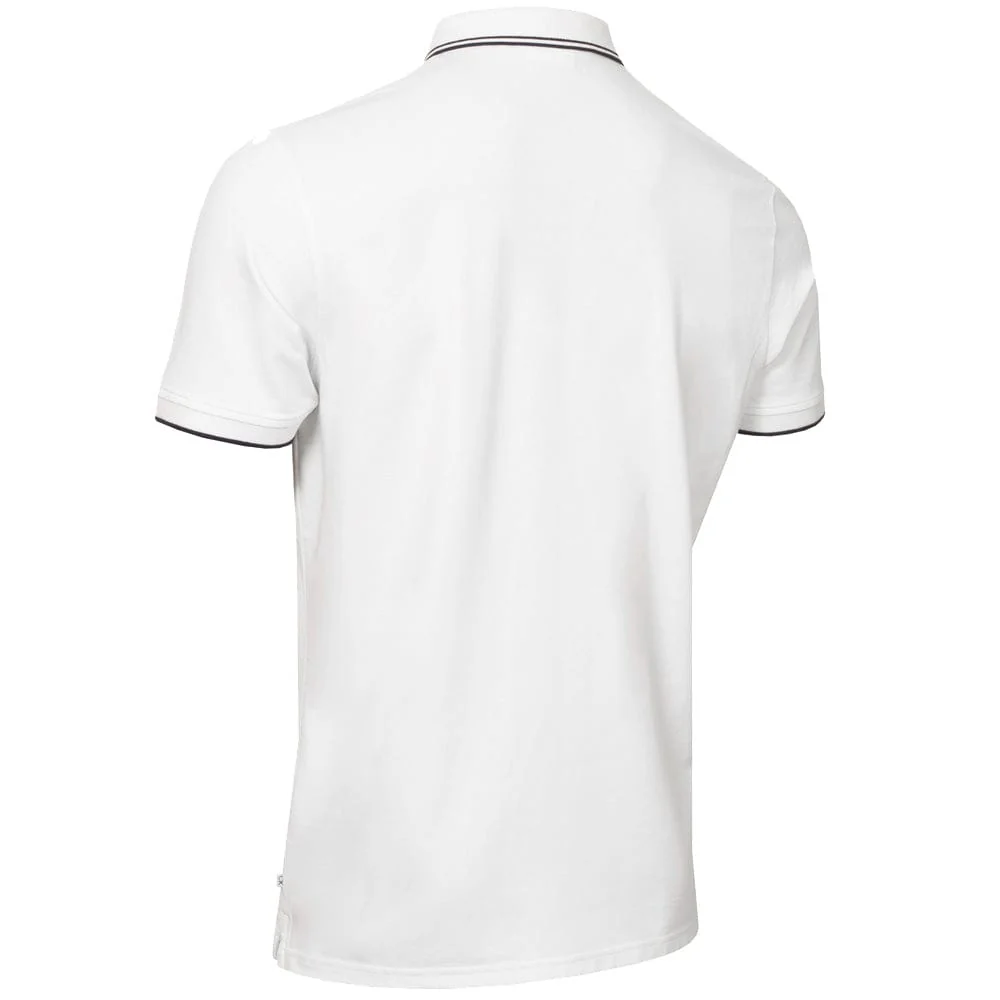 Calvin Klein Newtown Polo Shirt - White - Image 3
