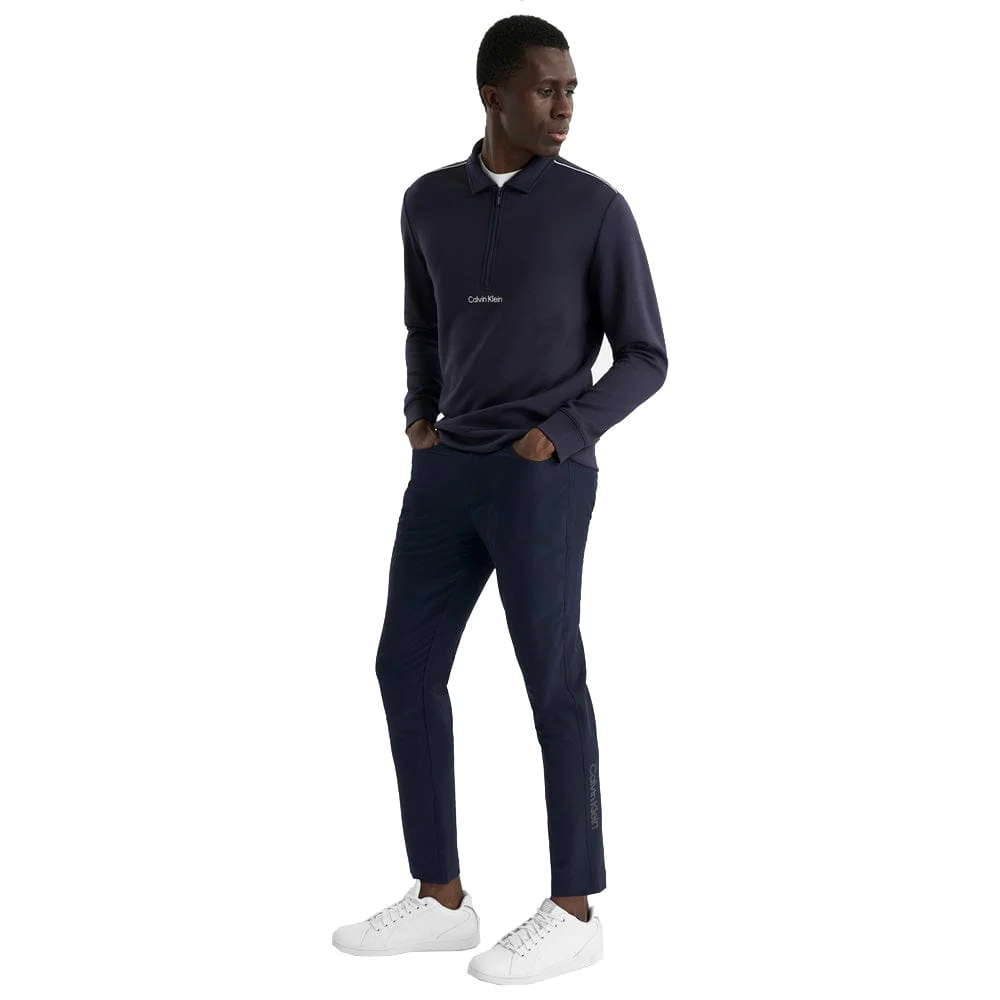 Calvin Klein Rossmore Collared Half Zip - Navy - Image 8