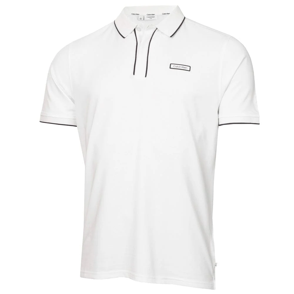 Calvin Klein Seafield Polo Shirt - White - Image 3
