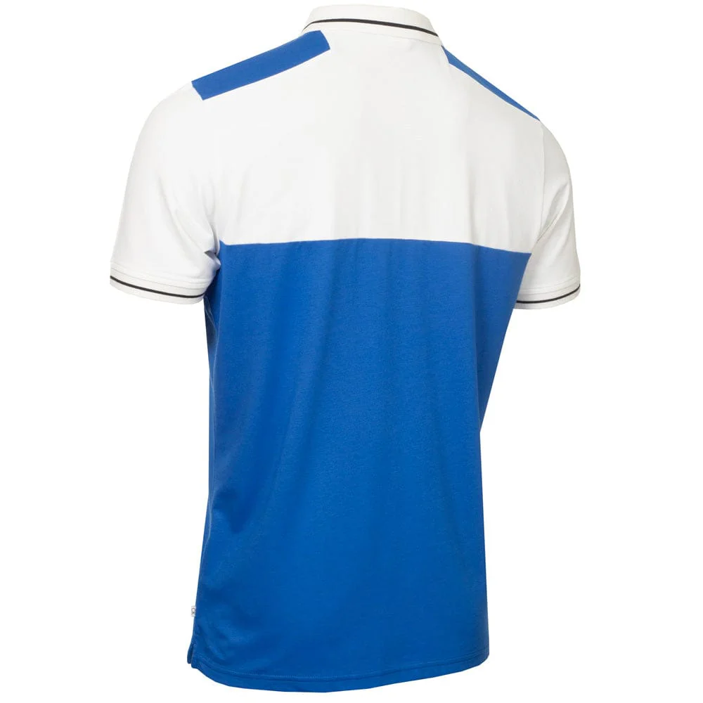Calvin Klein Springhill Colour Block Polo Shirt - Sapphire - Image 2