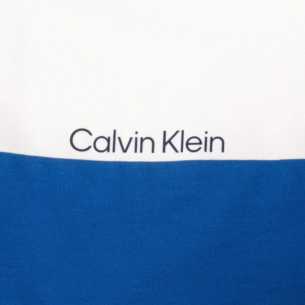 Calvin Klein Springhill Colour Block Polo Shirt - Sapphire - Image 6