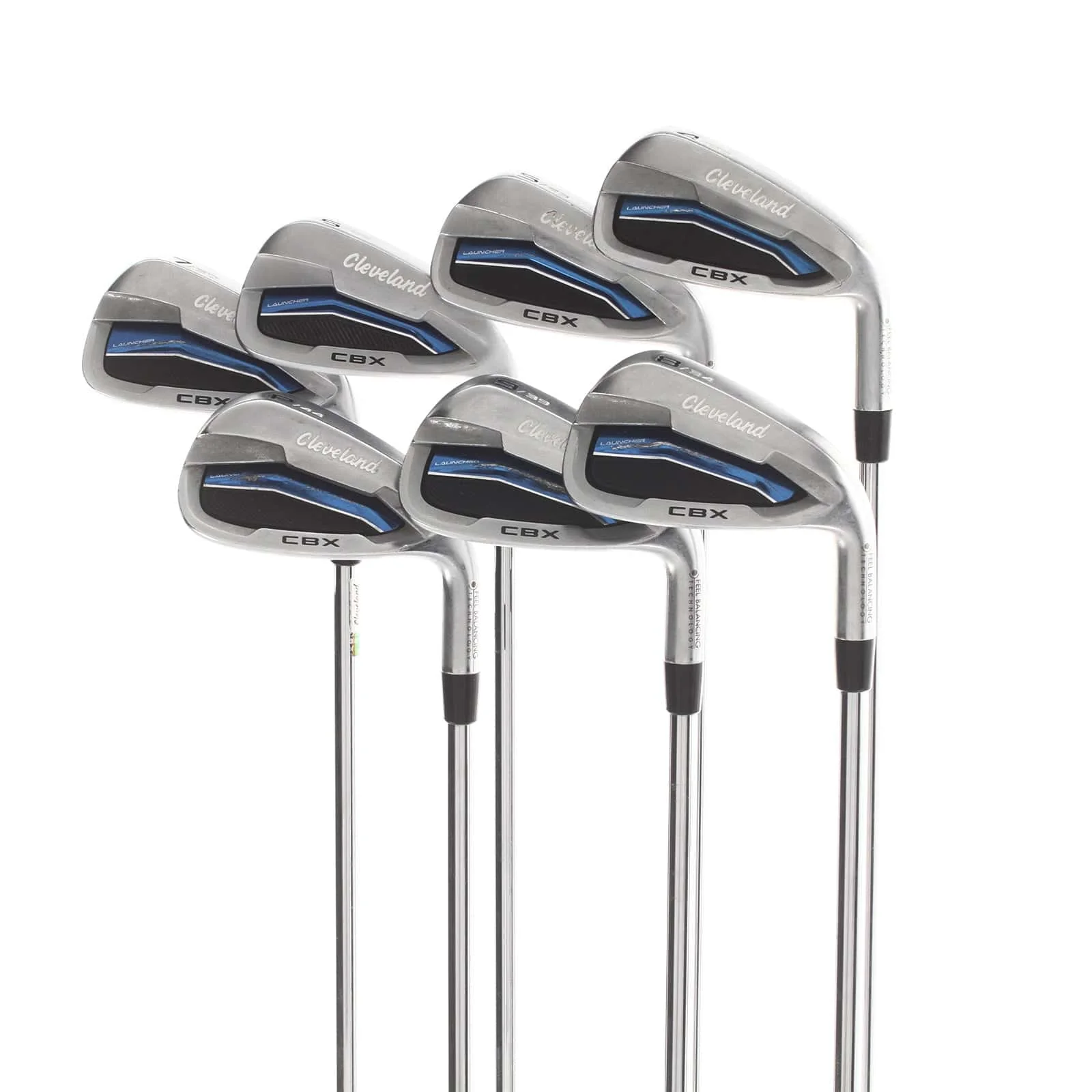 Cleveland CBX Steel Mens Right Hand Irons 4-PW Stiff - Dynamic Gold DST 98