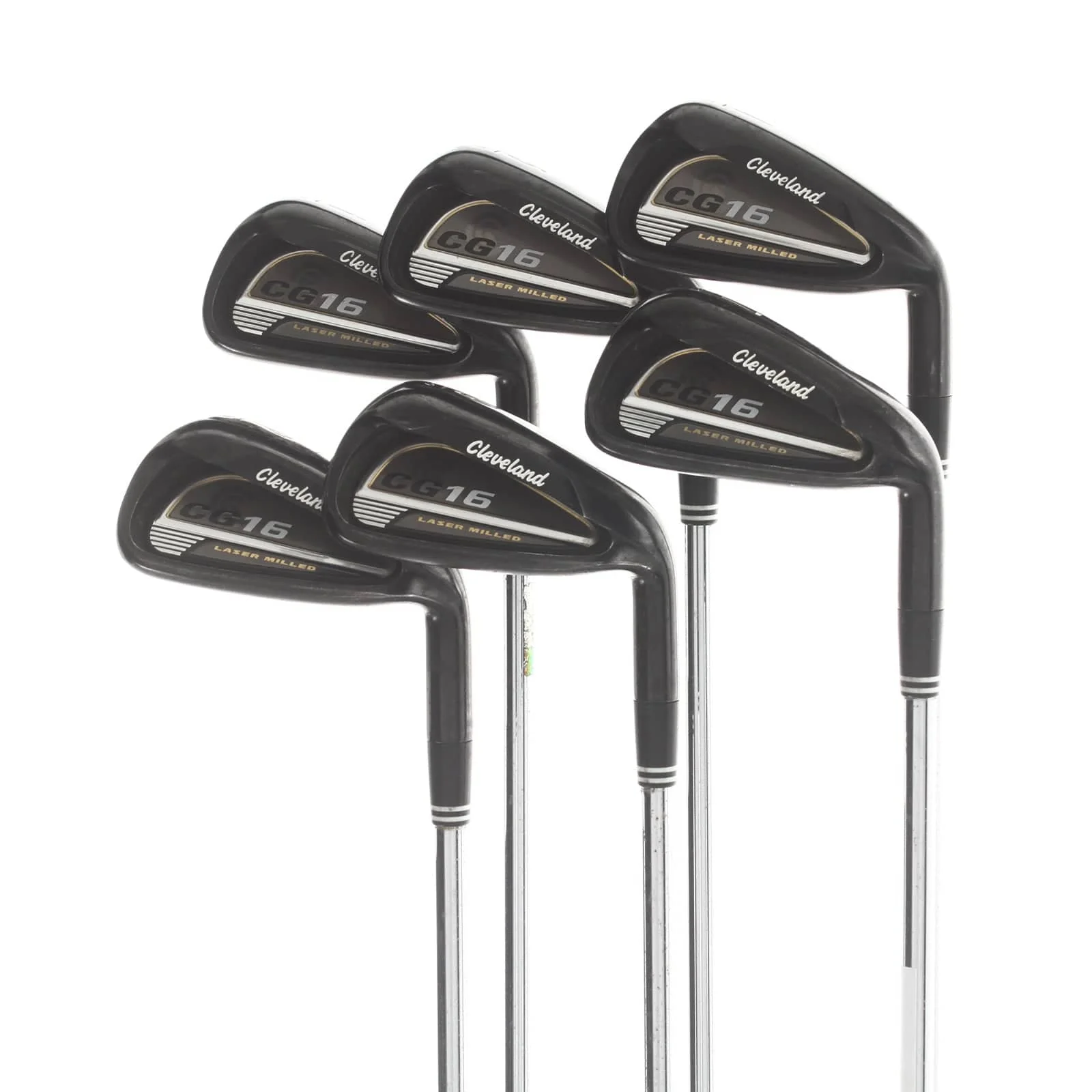 Cleveland CG16 Black Pearl Graphite Mens Right Hand Irons 4-PW Regular - Cleveland Traction 85