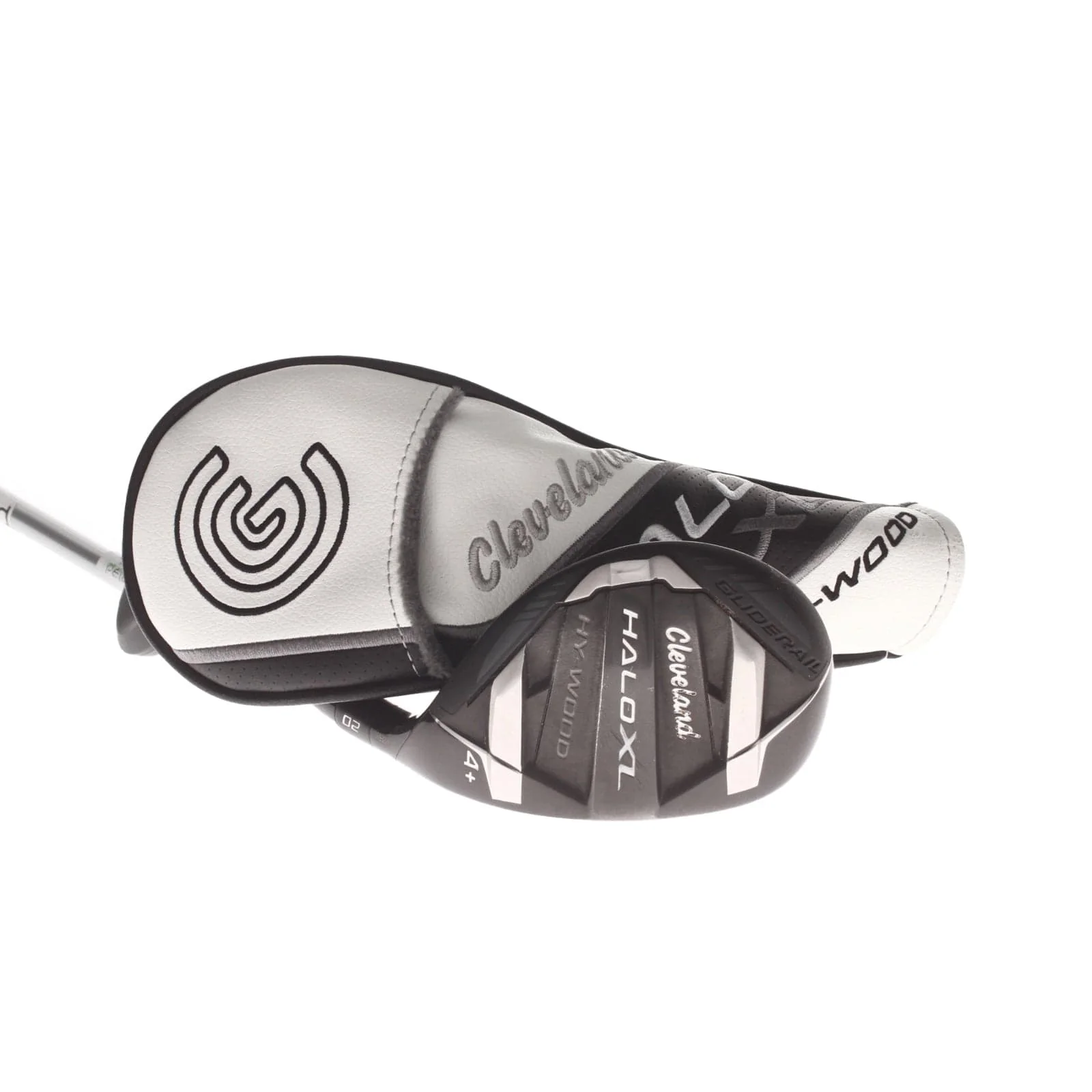 Cleveland Halo XL Hy-Wood Graphite Mens Right Hand 4 Hybrid 20* Stiff - Aldila Ascent 40