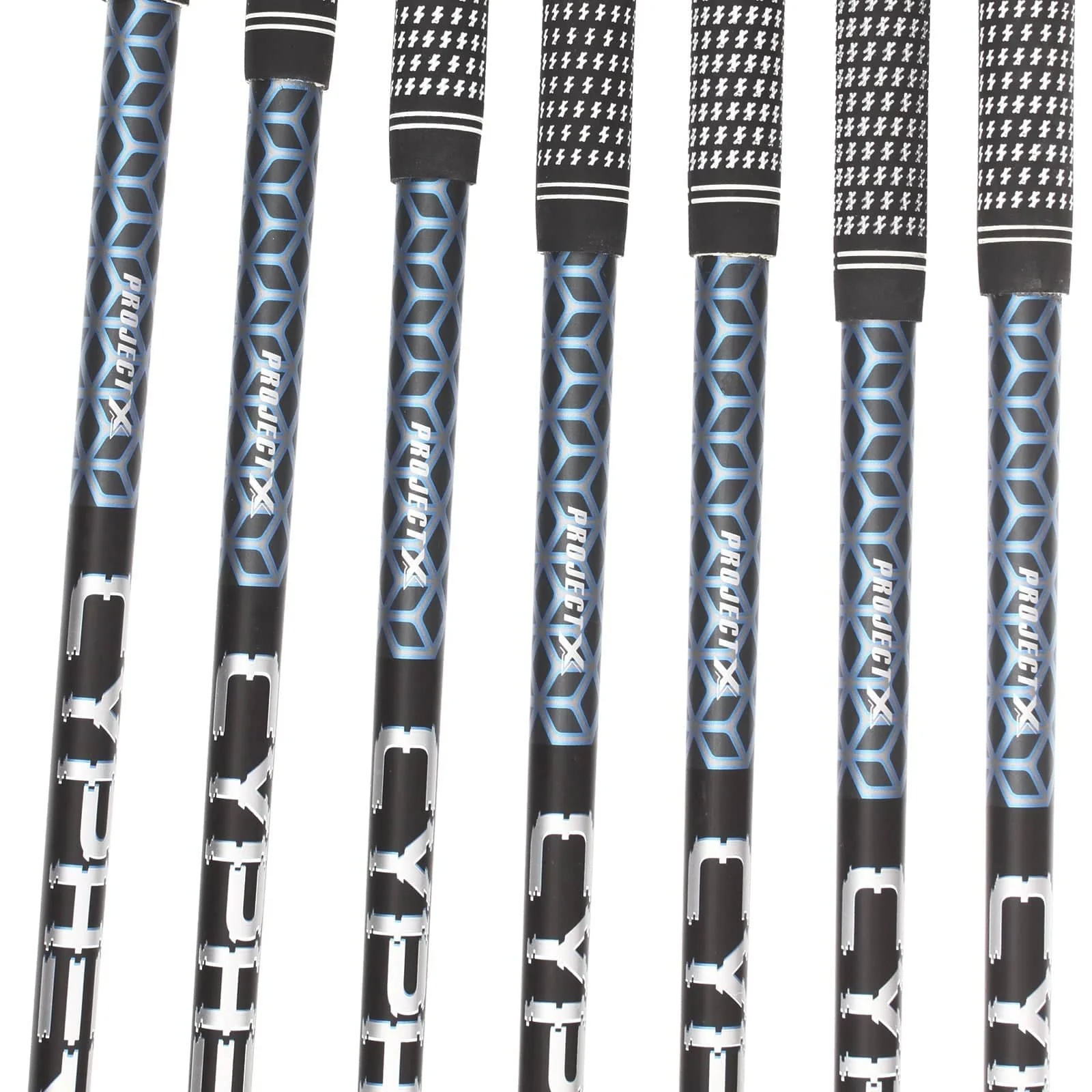 Cleveland Launcher XL Halo Graphite Mens Right Hand Irons 6-SW+GW Senior - Cypher Blue Fifty 5.0 - Image 6