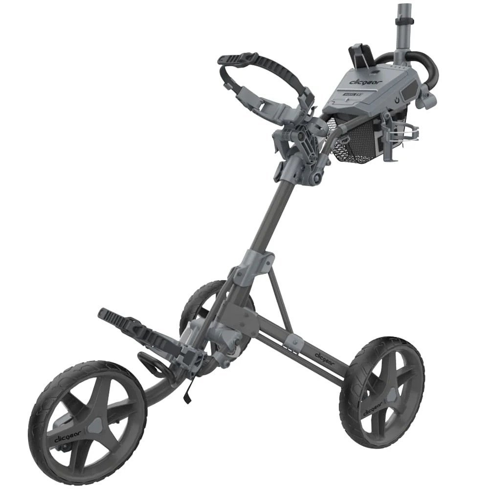 Clicgear 4.5 Trolley 3-Wheel Push Trolley - Slate