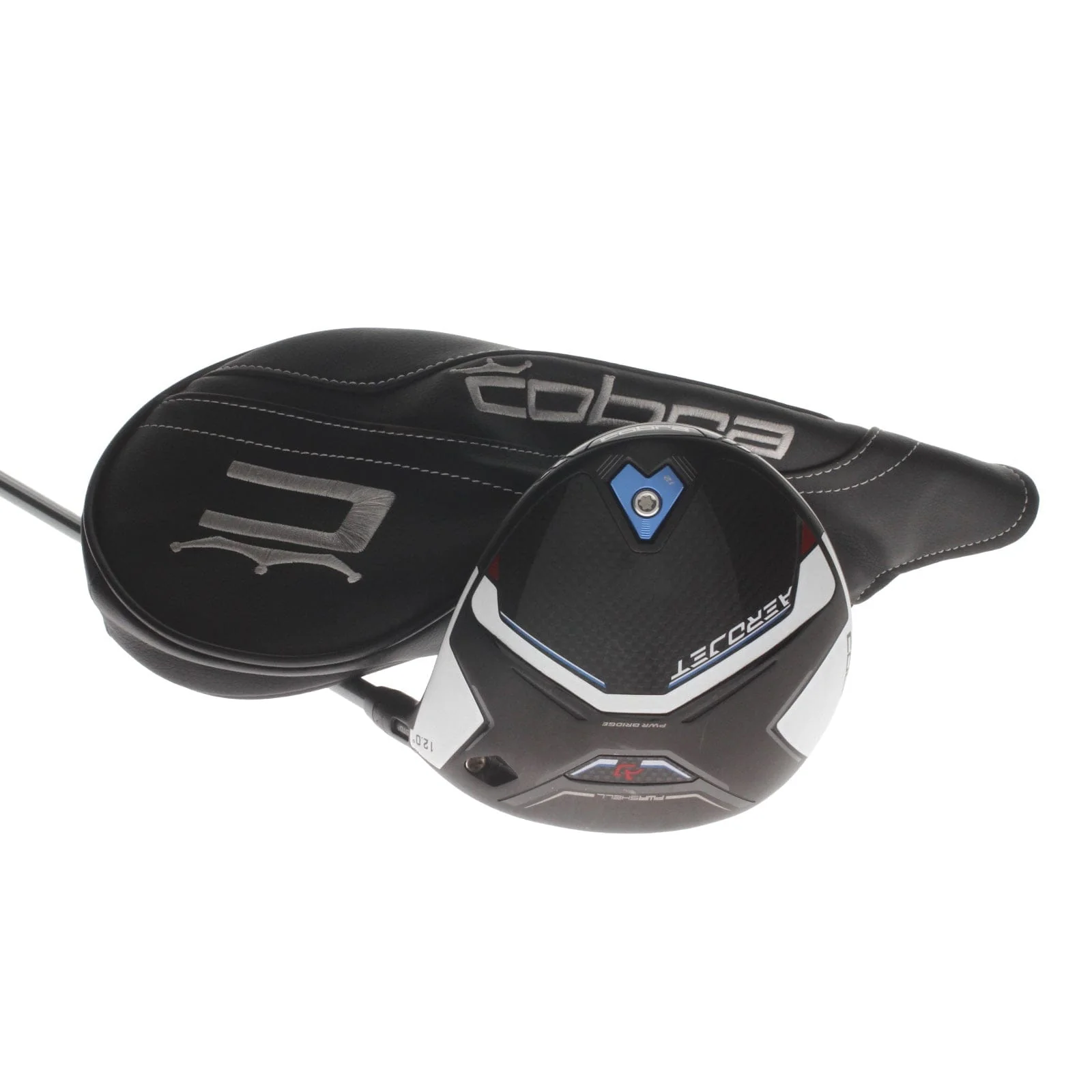 Cobra Aerojet Graphite Mens Right Hand Driver 12* Stiff - Hzrdus 6.0 60g
