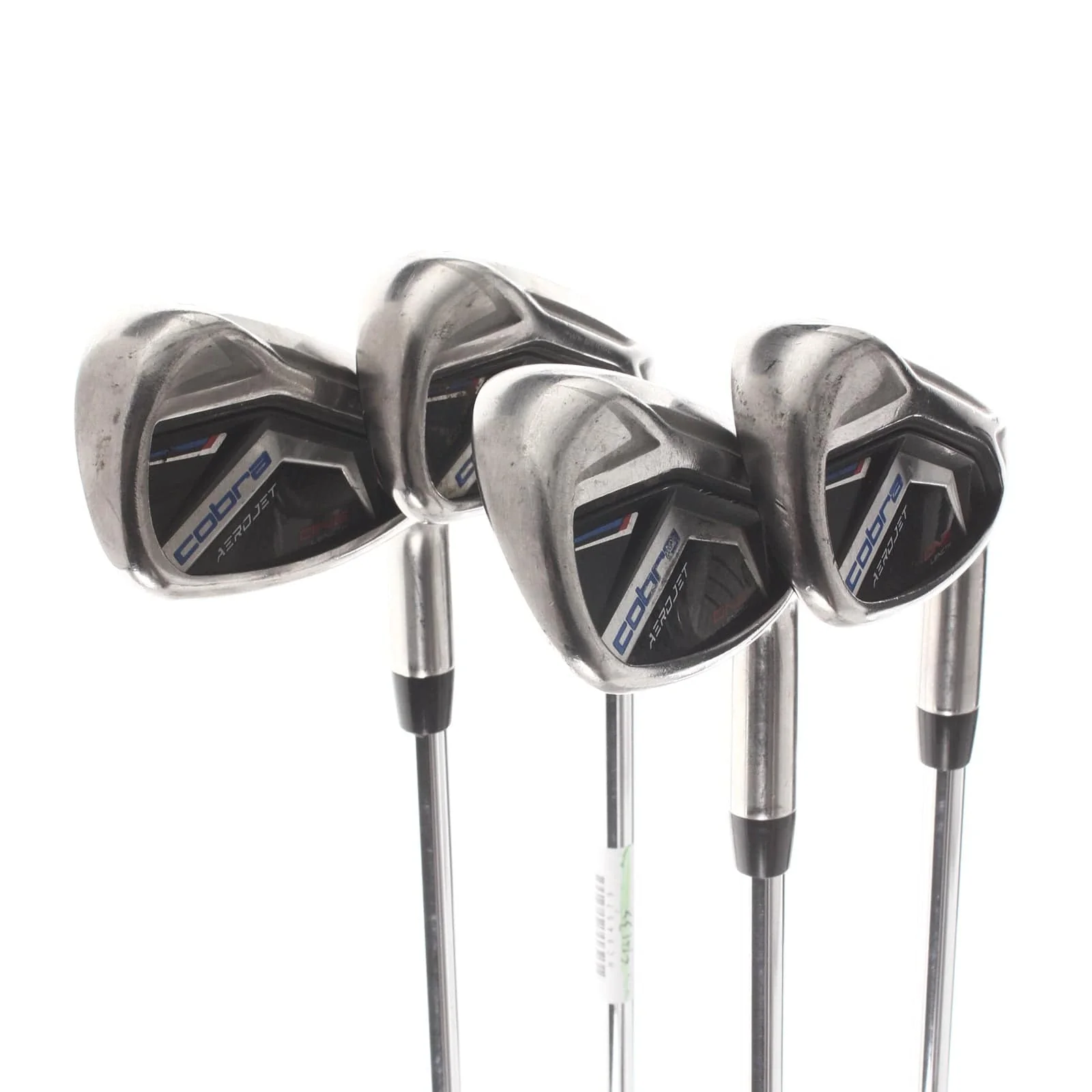 Cobra Aerojet One Length Steel Mens Right Hand Irons 7-PW Stiff - KBS Tour Lite - Image 2