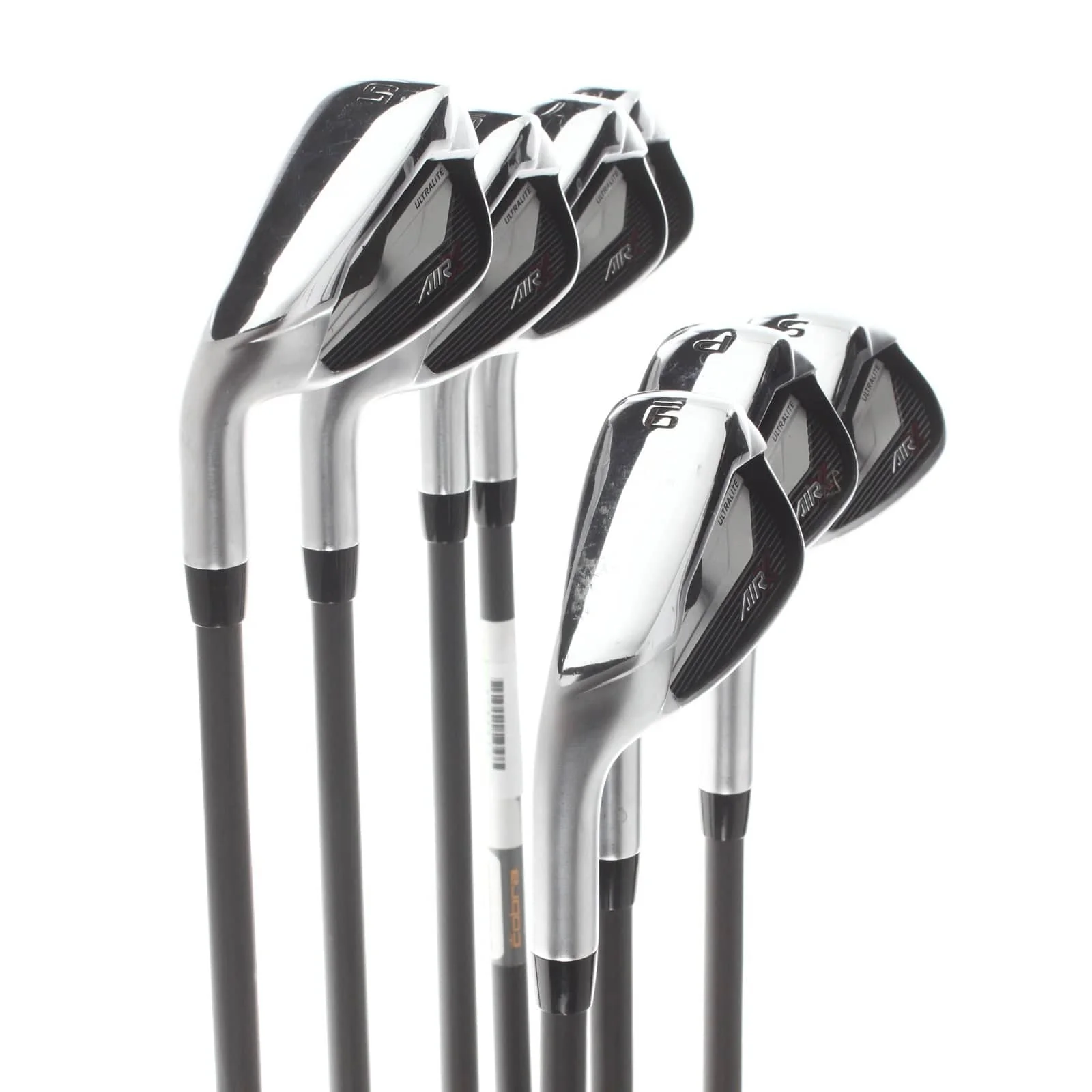 Cobra Air-X Graphite Mens Left Hand Irons 5-SW Regular - Ultralite 50R - Image 2