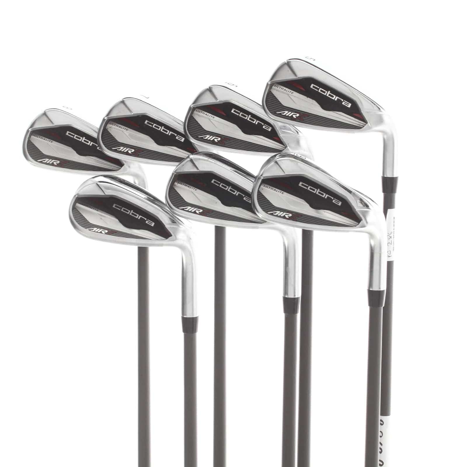 Cobra Air-X Graphite Mens Right Hand Irons 5-SW Regular - Cobra Ultralite 50R