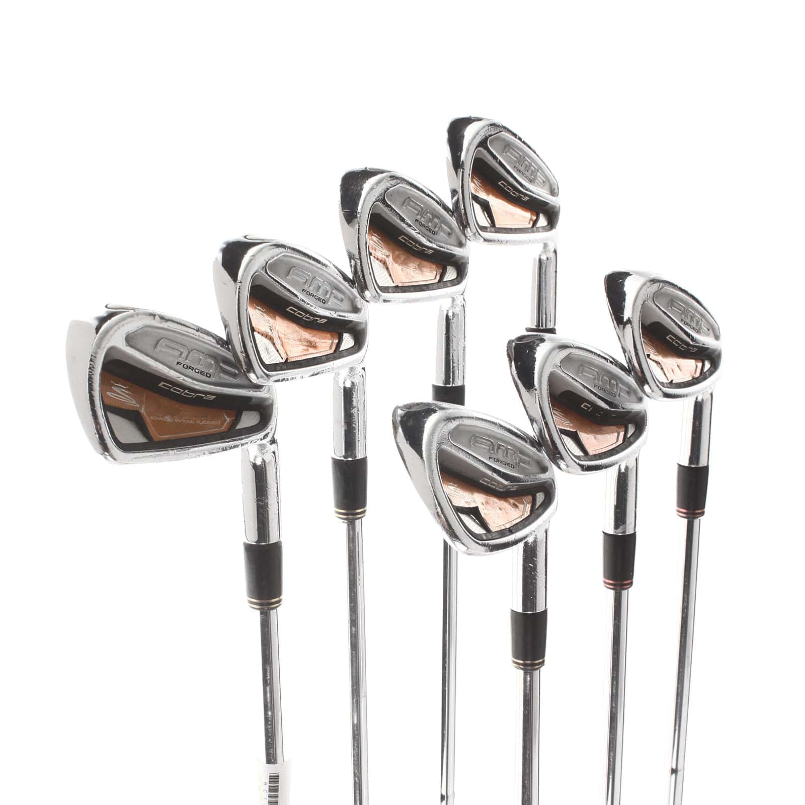 Cobra AMP Forged Steel Mens Right Hand Irons 4-PW Stiff - KBS Tour - Image 2