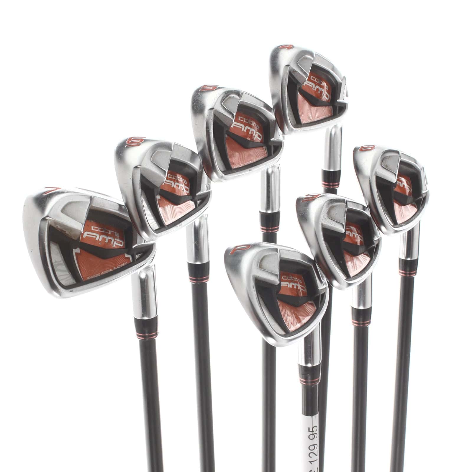 Cobra Amp Graphite Mens Right Hand Irons 4-PW Regular - Cobra Amp Aldila - Image 2