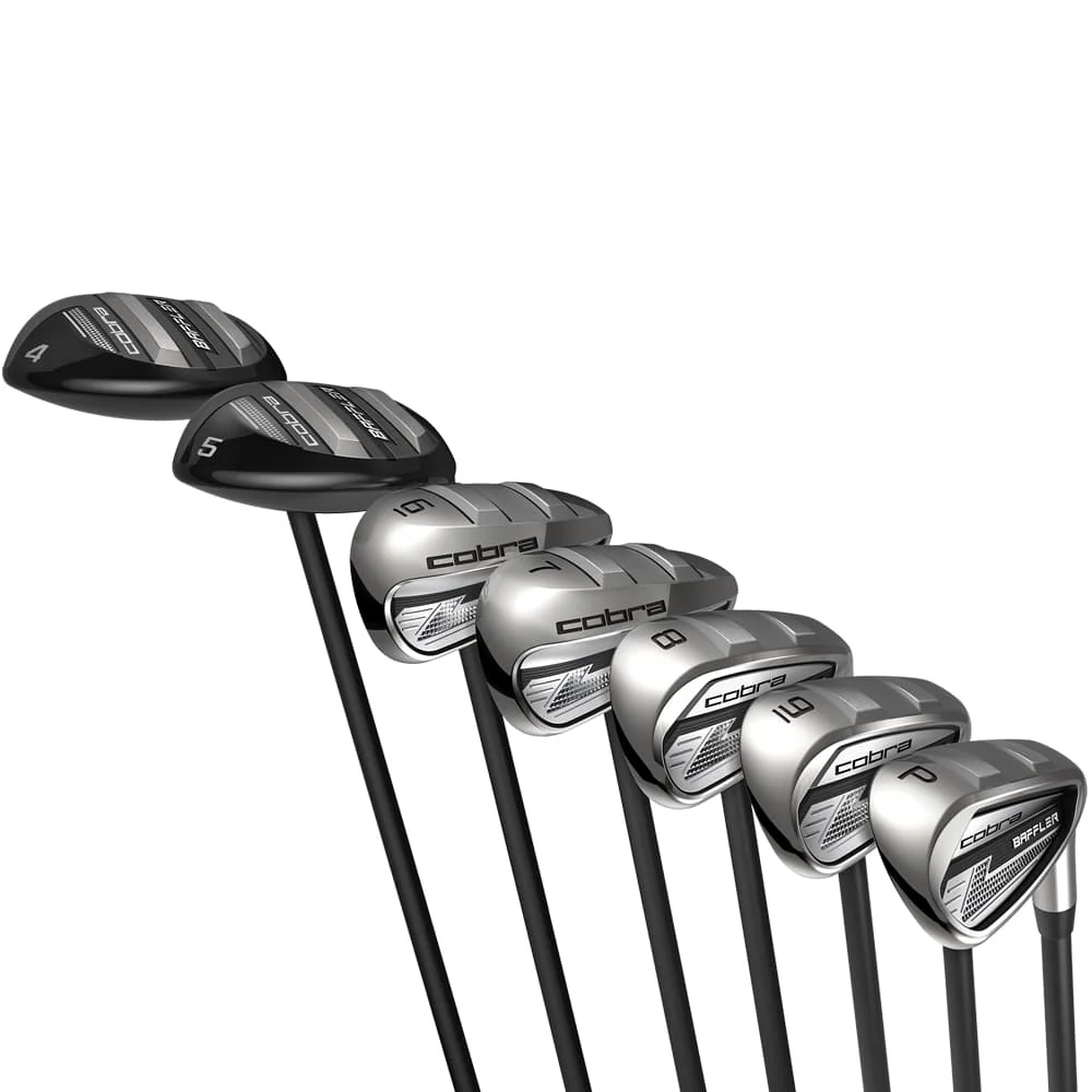 Cobra Baffler Hybrid Irons - Steel - Image 4