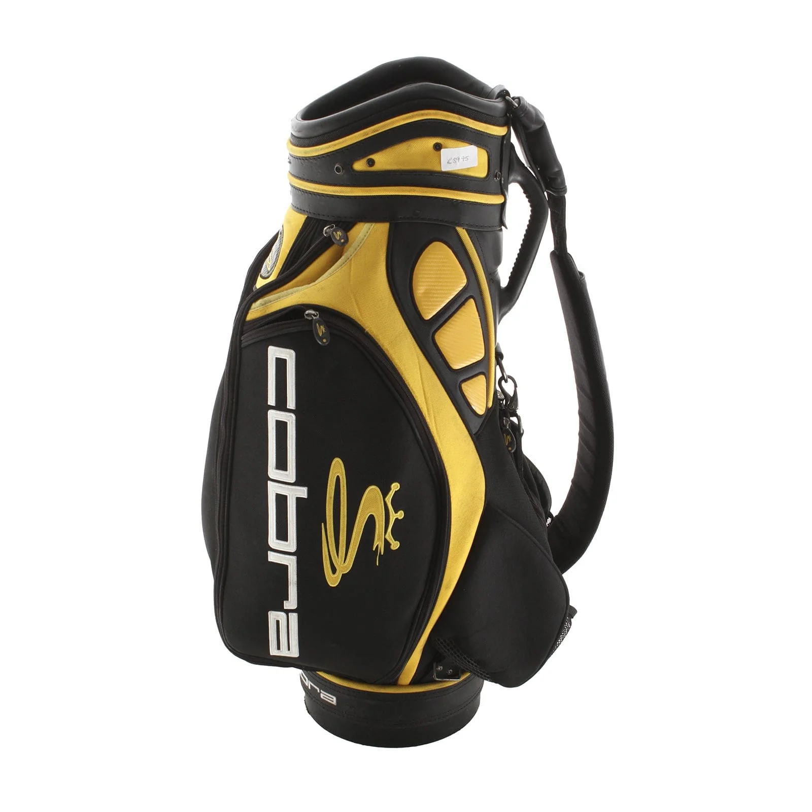 Cobra Cart Bag - Black/Yellow - Image 3