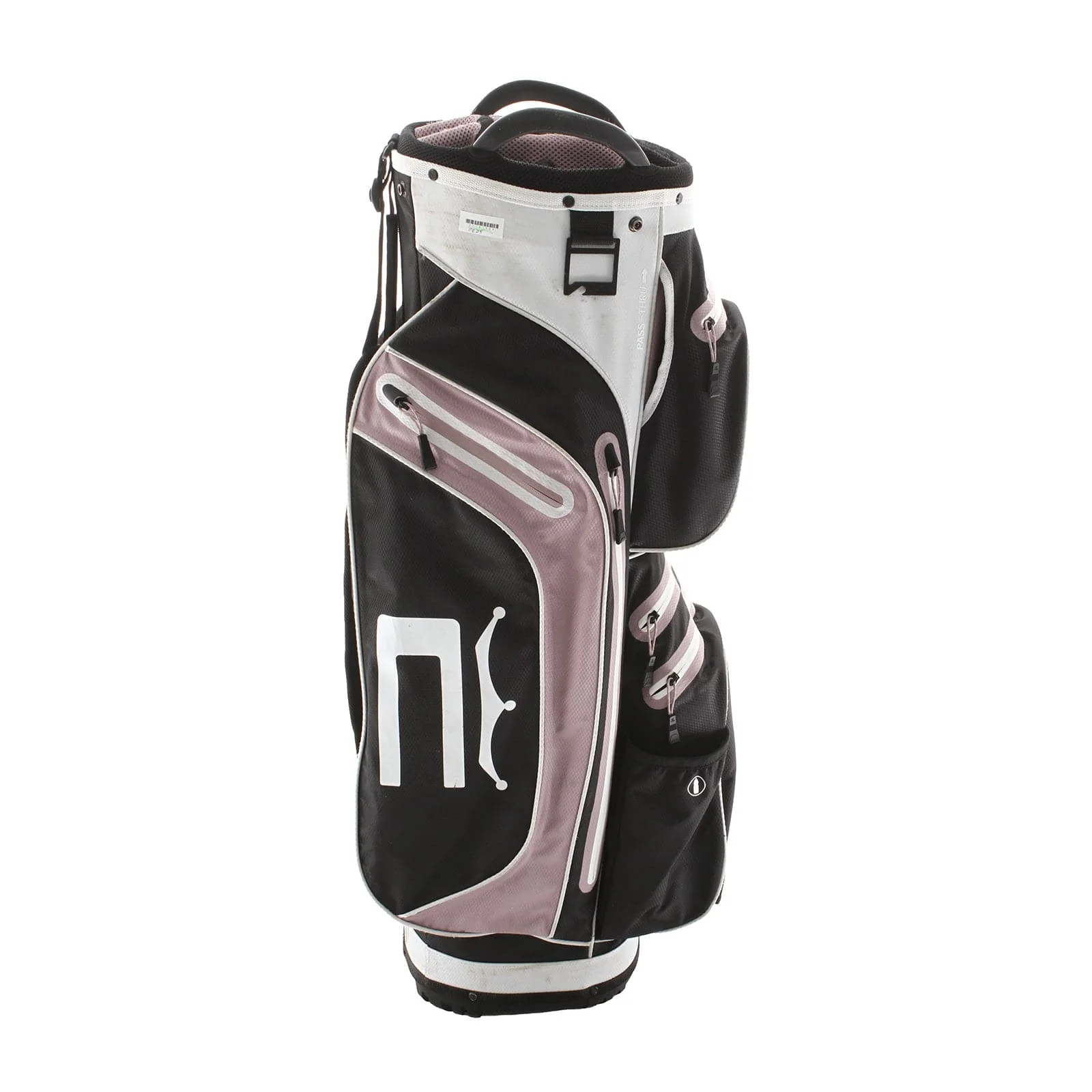 Cobra Cart Bag - White/Black/Pink - Image 3