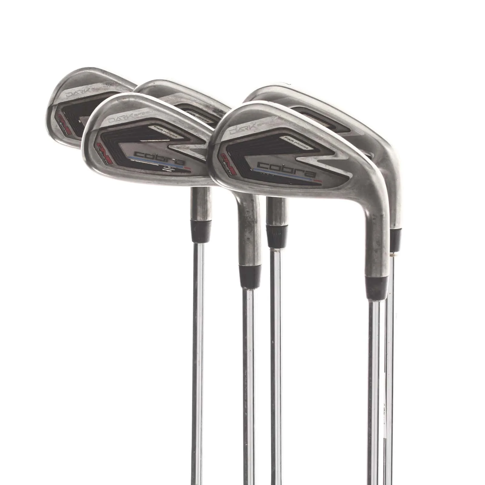 Cobra Darkspeed One Length Steel Mens Right Hand Irons 7-GW Regular - KBS $-Taper Lite