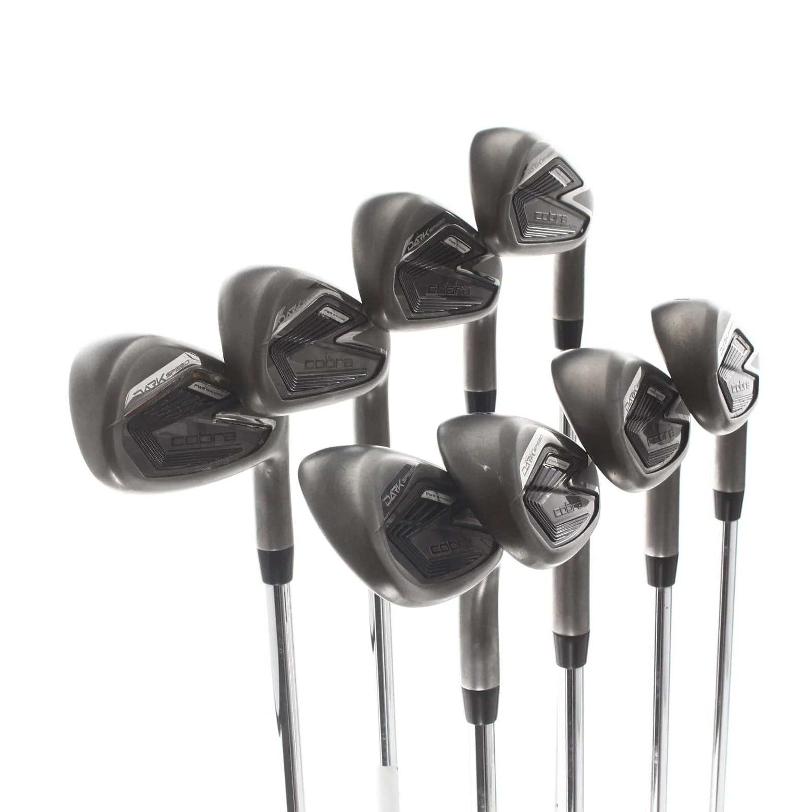 Cobra Darkspeed Steel Mens Right Hand Irons 5-GW+SW Regular - KBS Tour Lite - Image 2